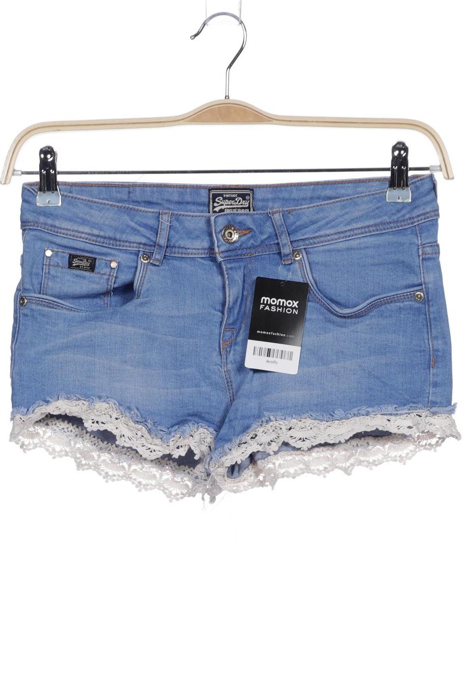 

Superdry Damen Shorts, blau, Gr. 36