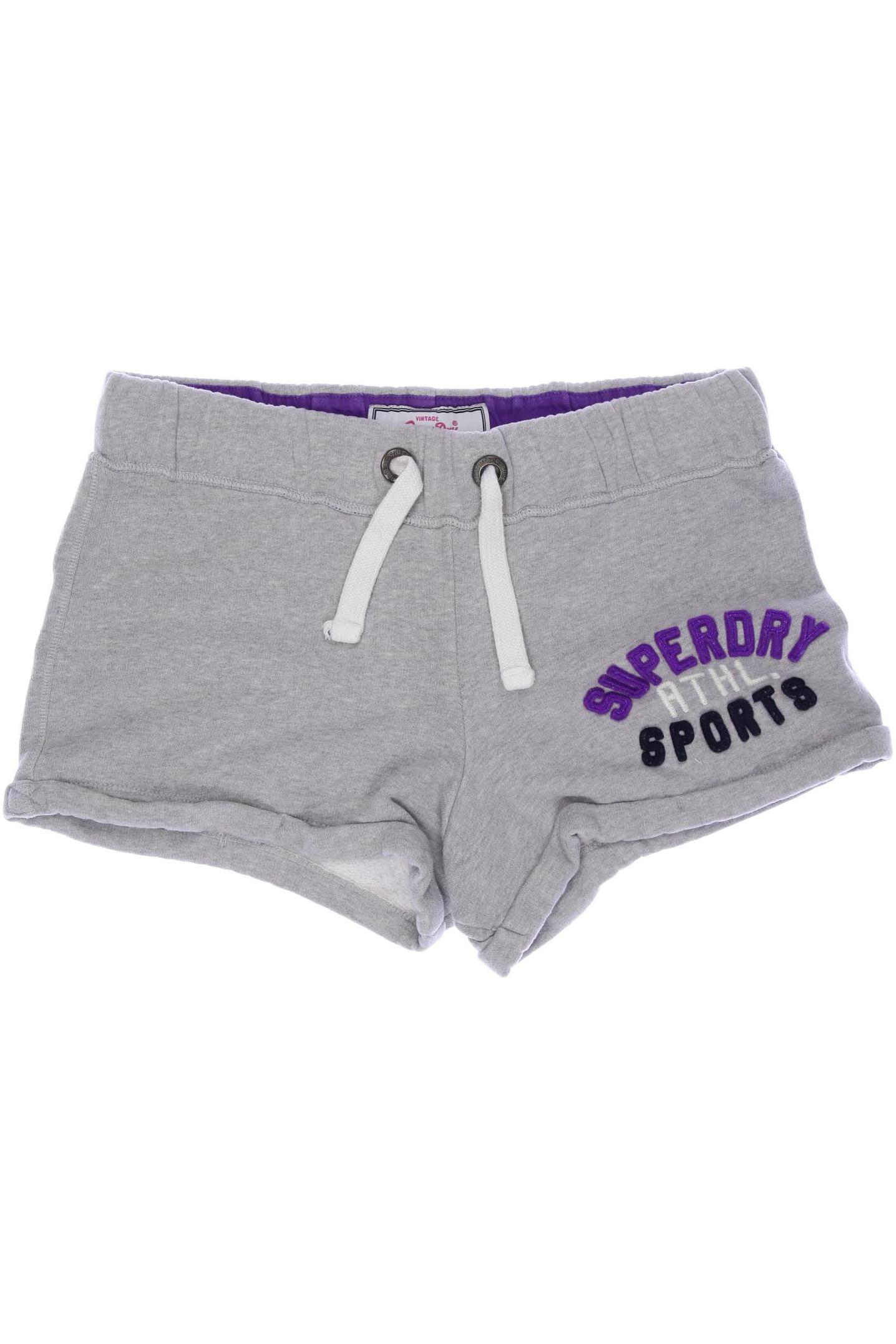 

Superdry Damen Shorts, grau, Gr. 38