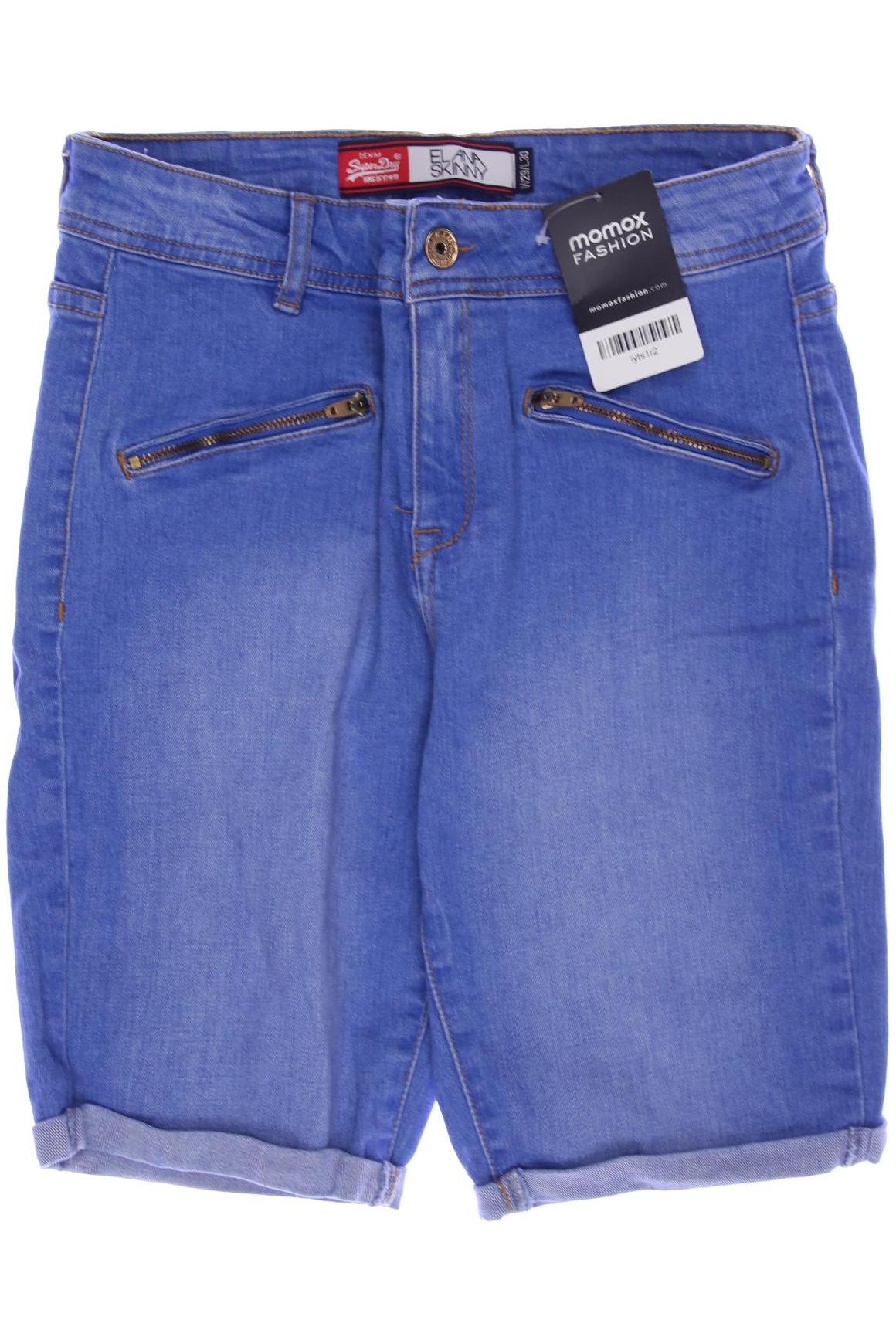 

Superdry Damen Shorts, blau