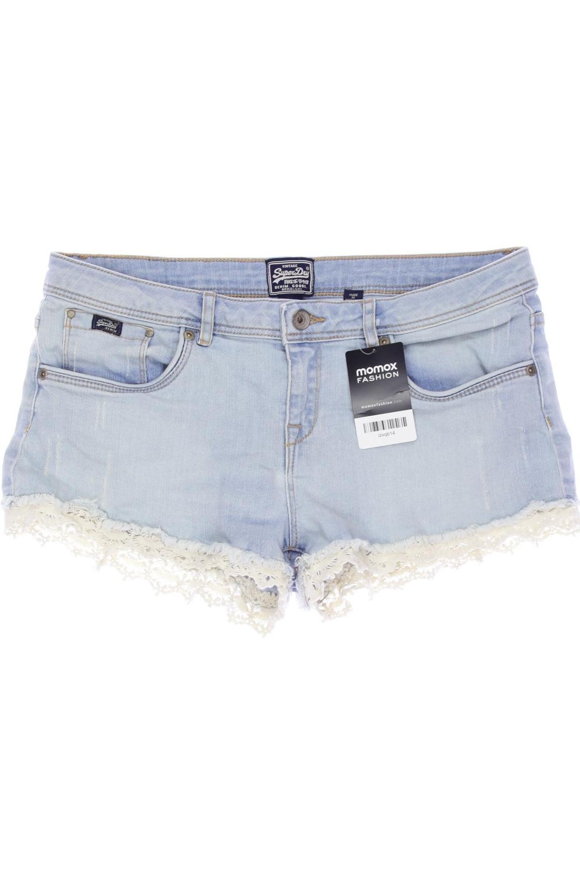 

Superdry Damen Shorts, hellblau, Gr. 29