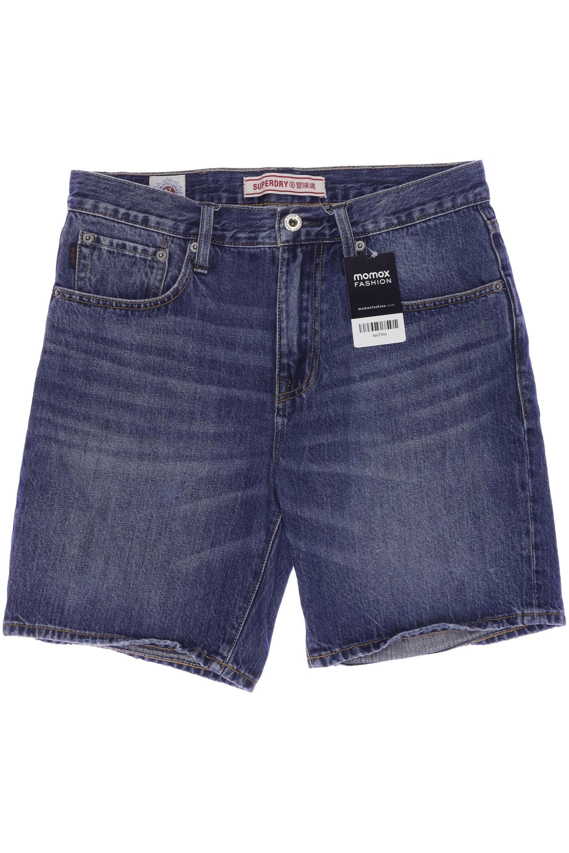 

Superdry Damen Shorts, blau, Gr. 30