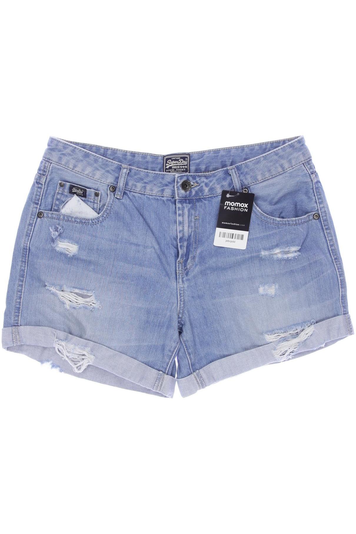 

Superdry Damen Shorts, blau, Gr. 30