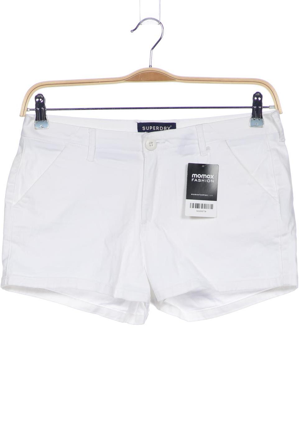 

Superdry Damen Shorts, weiß, Gr. 32