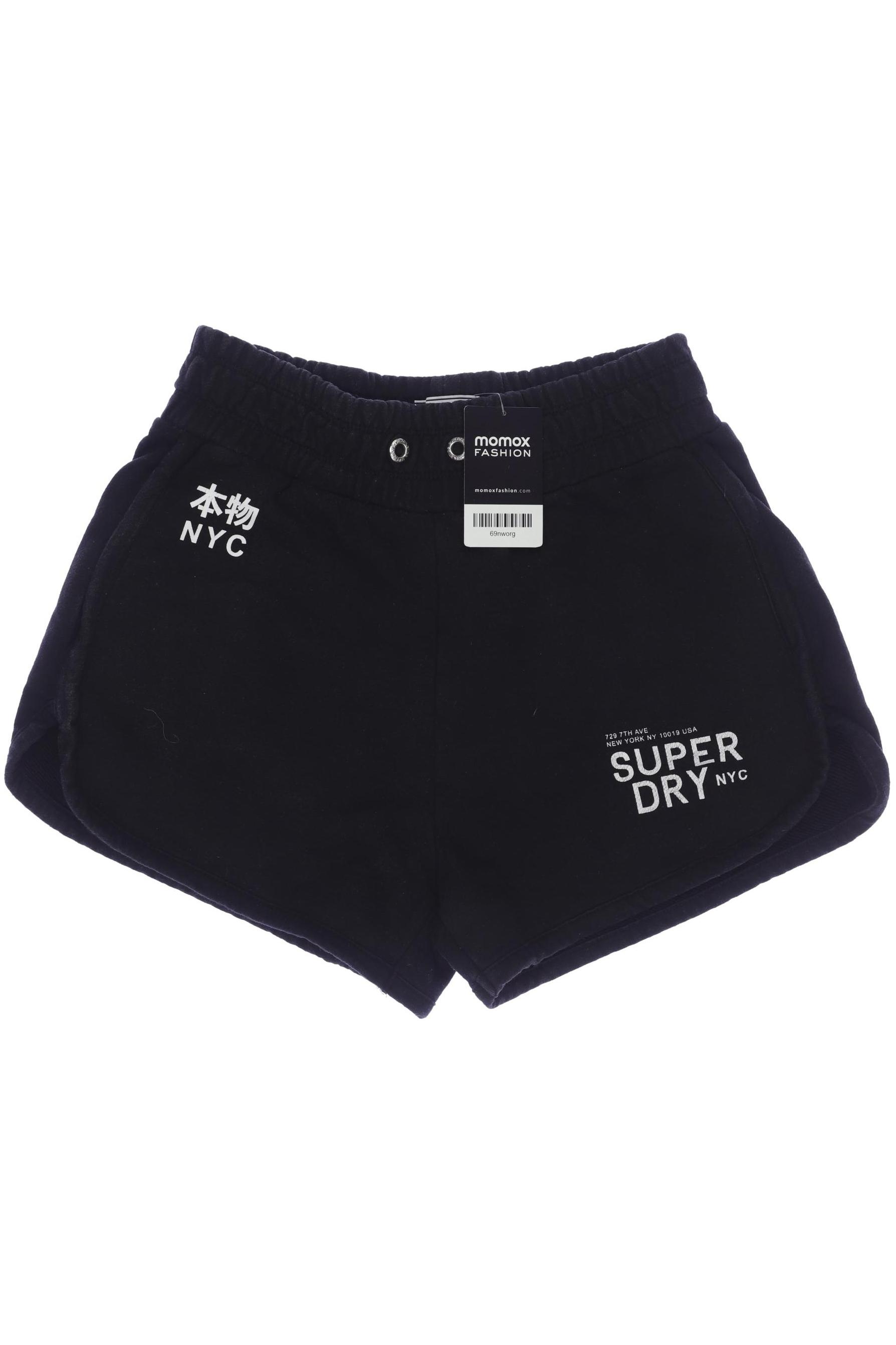 

Superdry Damen Shorts, schwarz, Gr. 38