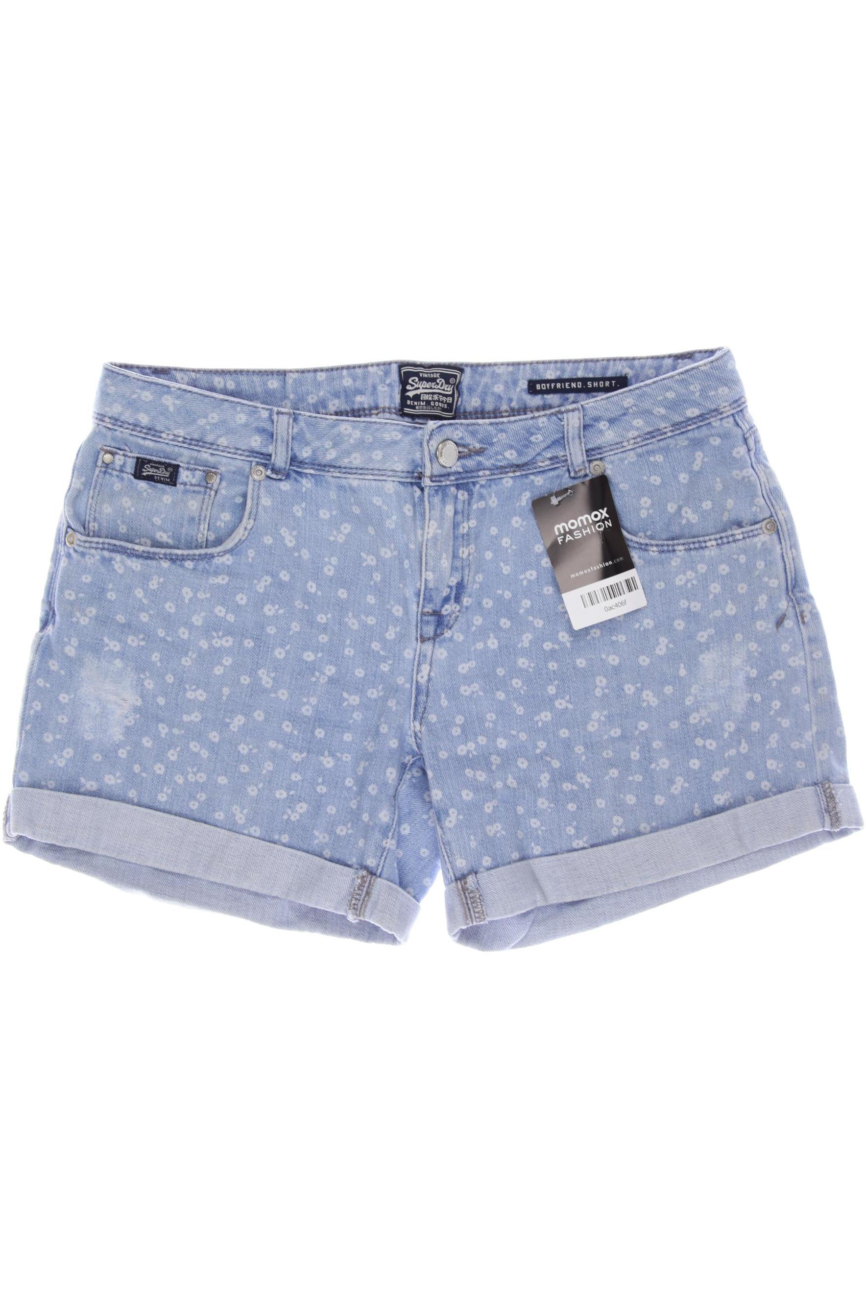 

Superdry Damen Shorts, hellblau, Gr. 40