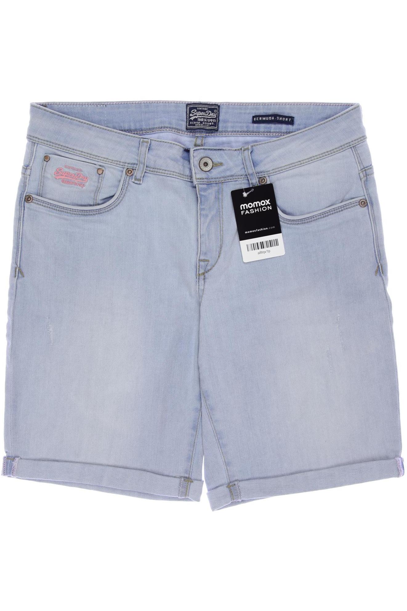

Superdry Damen Shorts, blau, Gr. 30