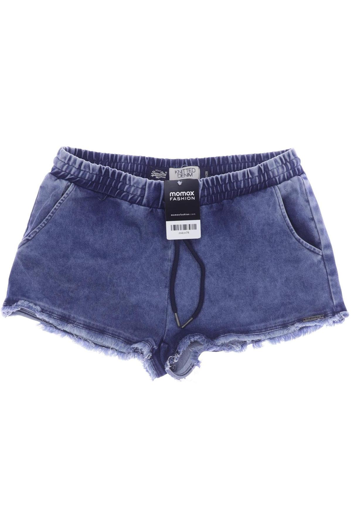 

Superdry Damen Shorts, blau, Gr. 38