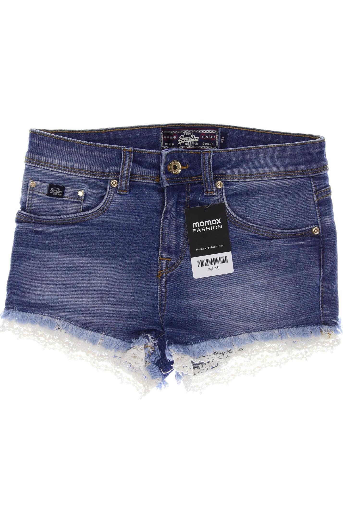 

Superdry Damen Shorts, blau