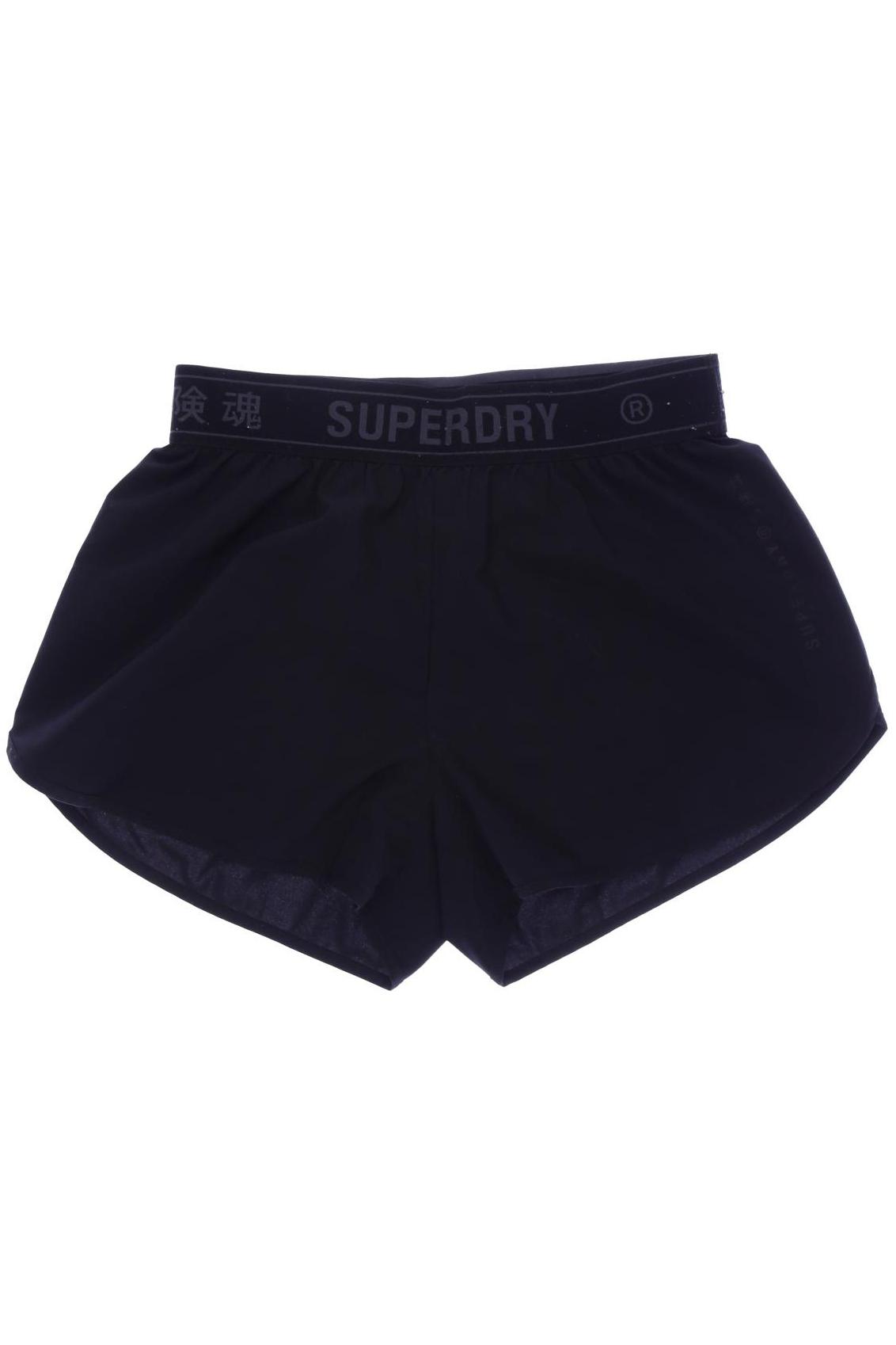 

Superdry Damen Shorts, schwarz, Gr. 38