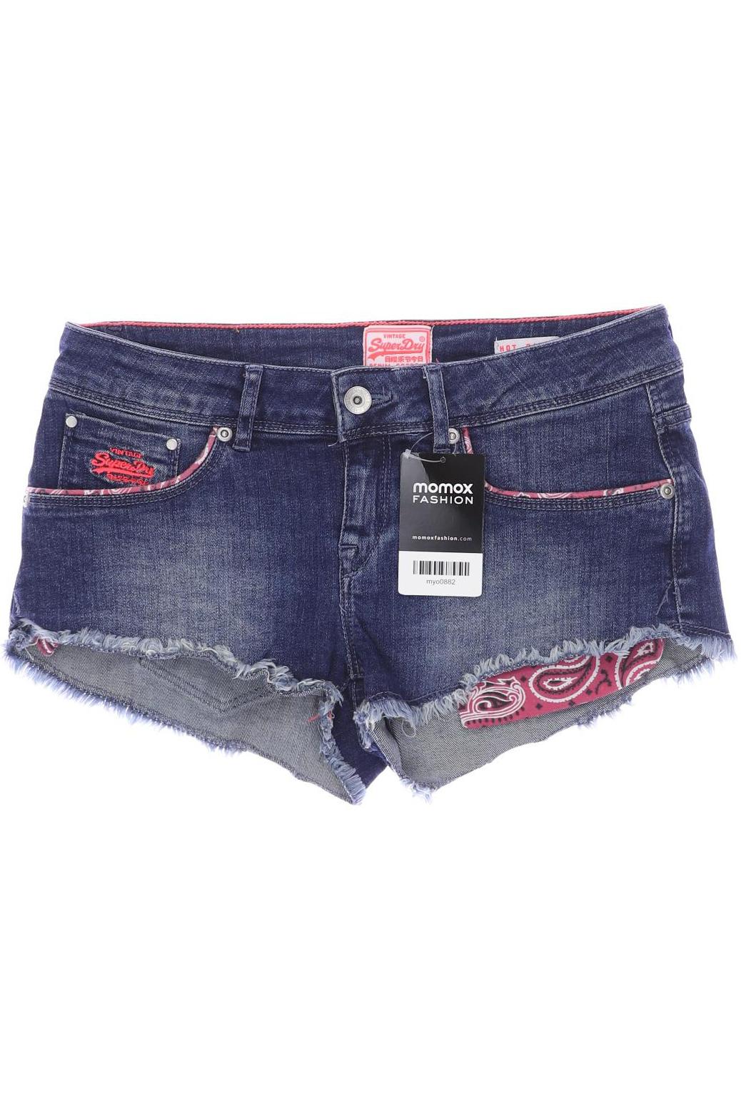 

Superdry Damen Shorts, blau