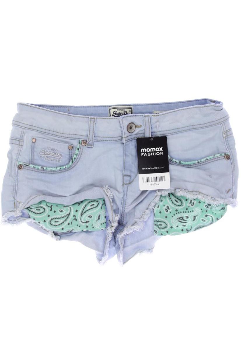 

Superdry Damen Shorts, hellblau