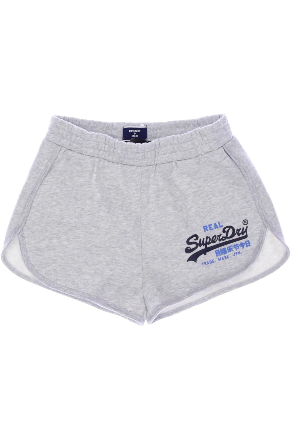 

Superdry Damen Shorts, grau, Gr. 36