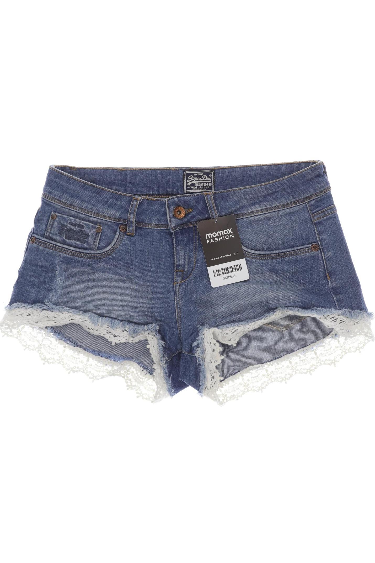 

Superdry Damen Shorts, blau