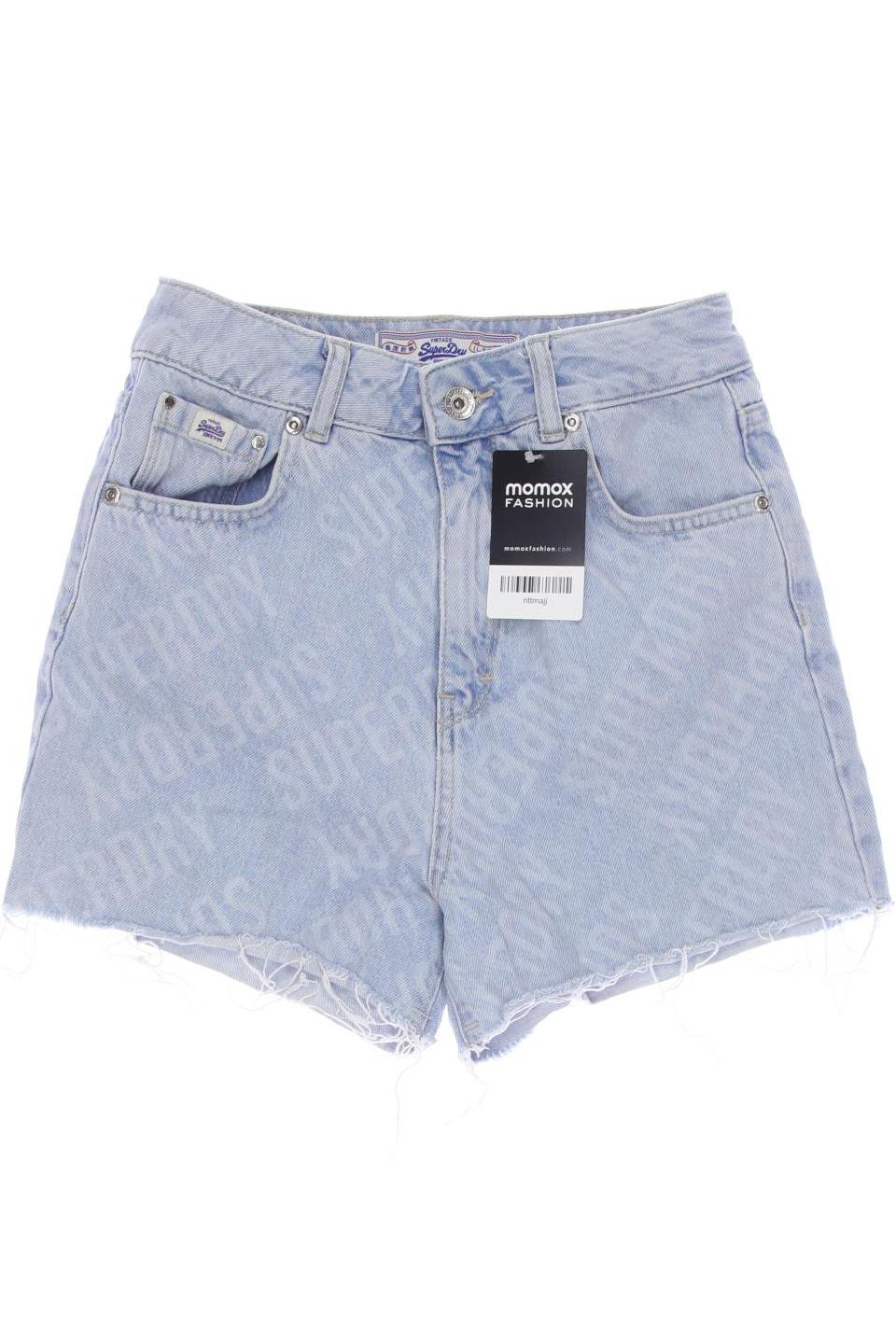 

Superdry Damen Shorts, hellblau, Gr. 24