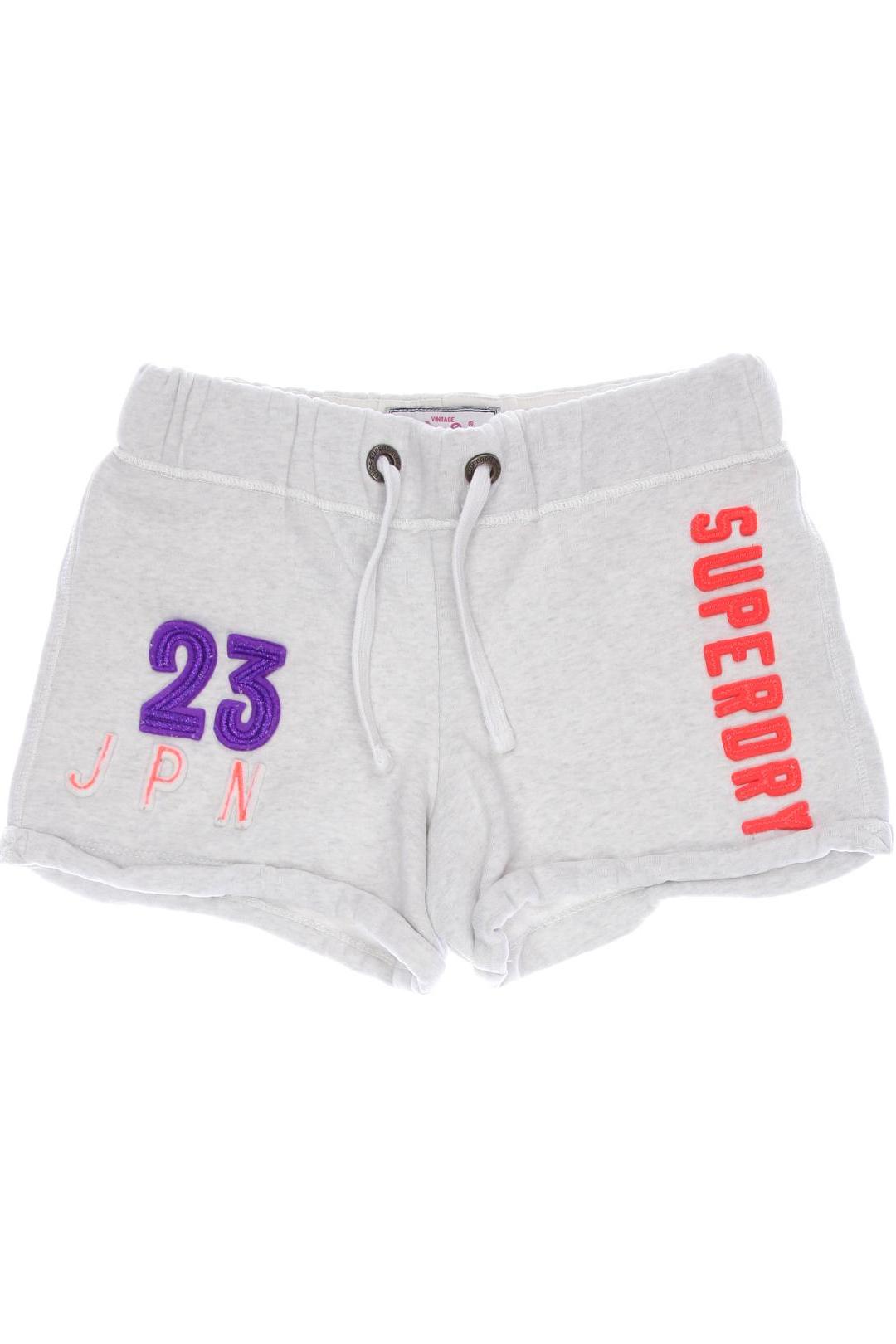 

Superdry Damen Shorts, grau, Gr. 36