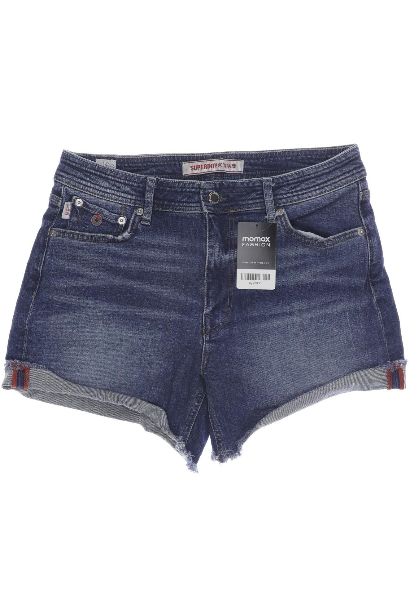

Superdry Damen Shorts, blau