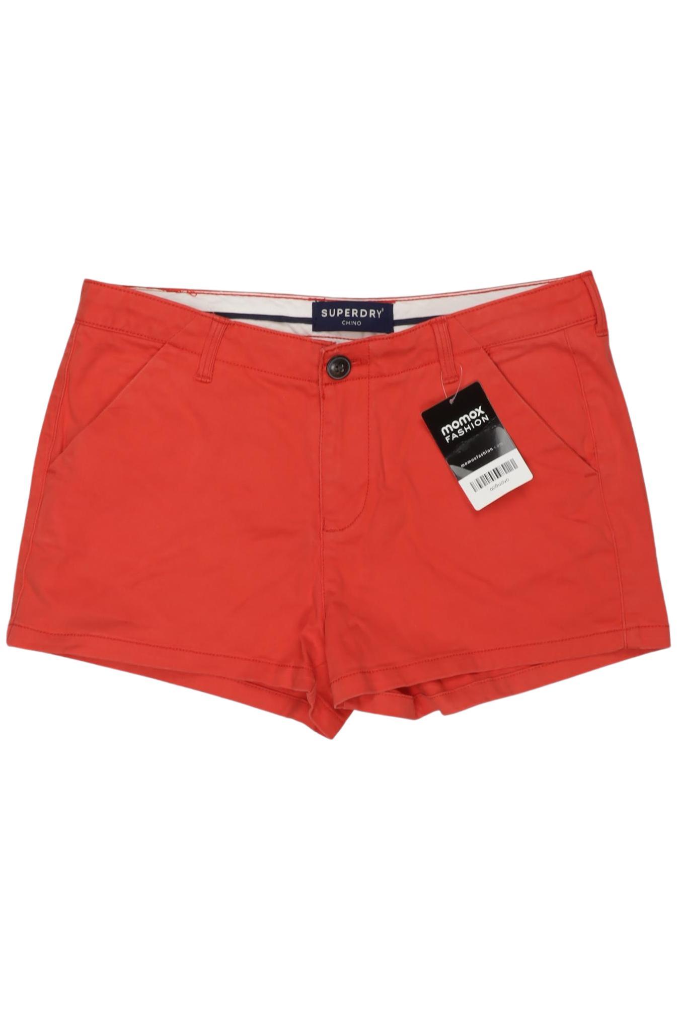

Superdry Damen Shorts, rot, Gr. 38