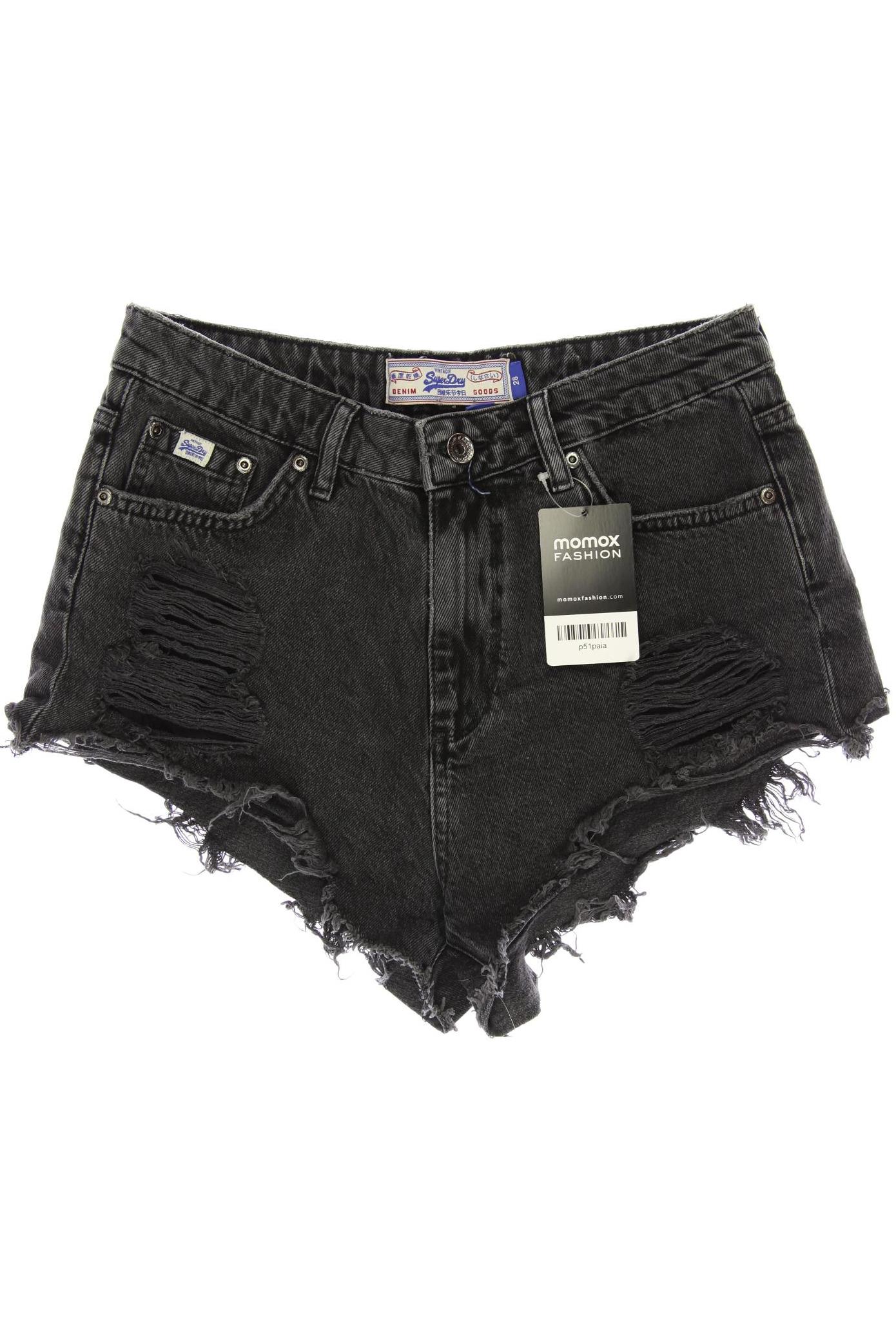 

Superdry Damen Shorts, grau, Gr. 28
