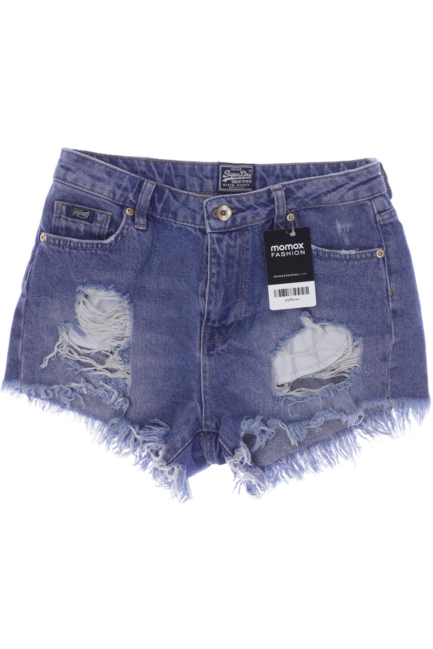 

Superdry Damen Shorts, blau