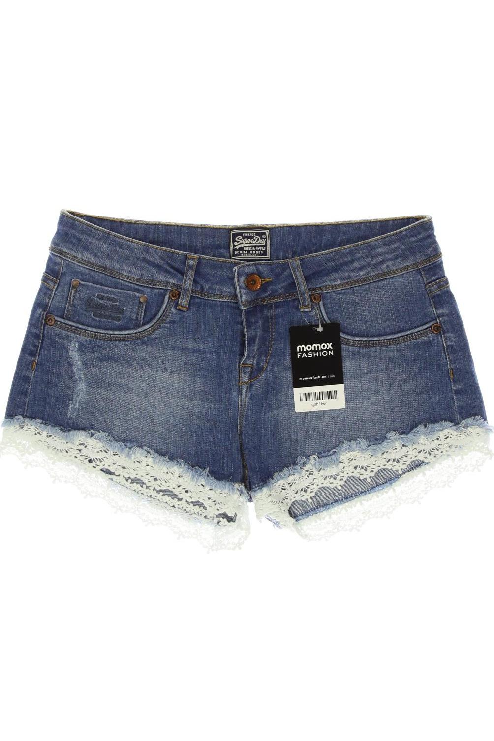 

Superdry Damen Shorts, blau