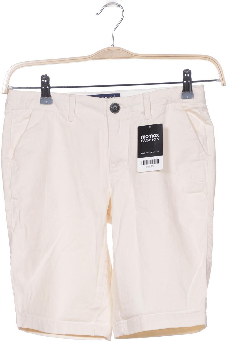 

Superdry Damen Shorts, cremeweiß, Gr. 34
