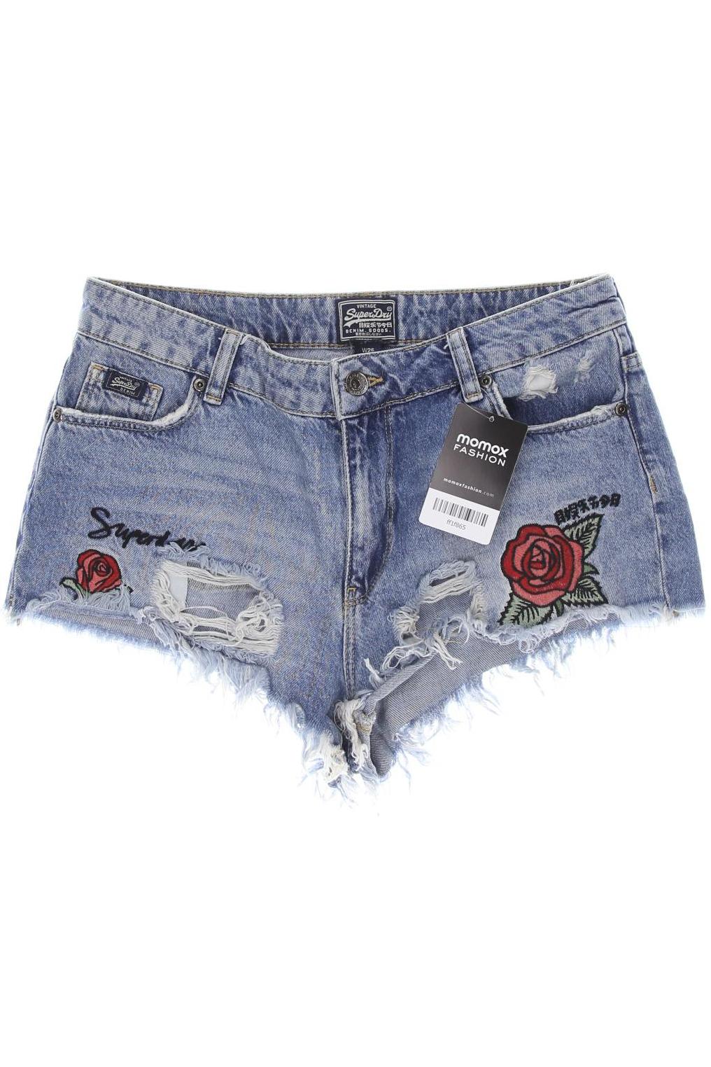 

Superdry Damen Shorts, blau