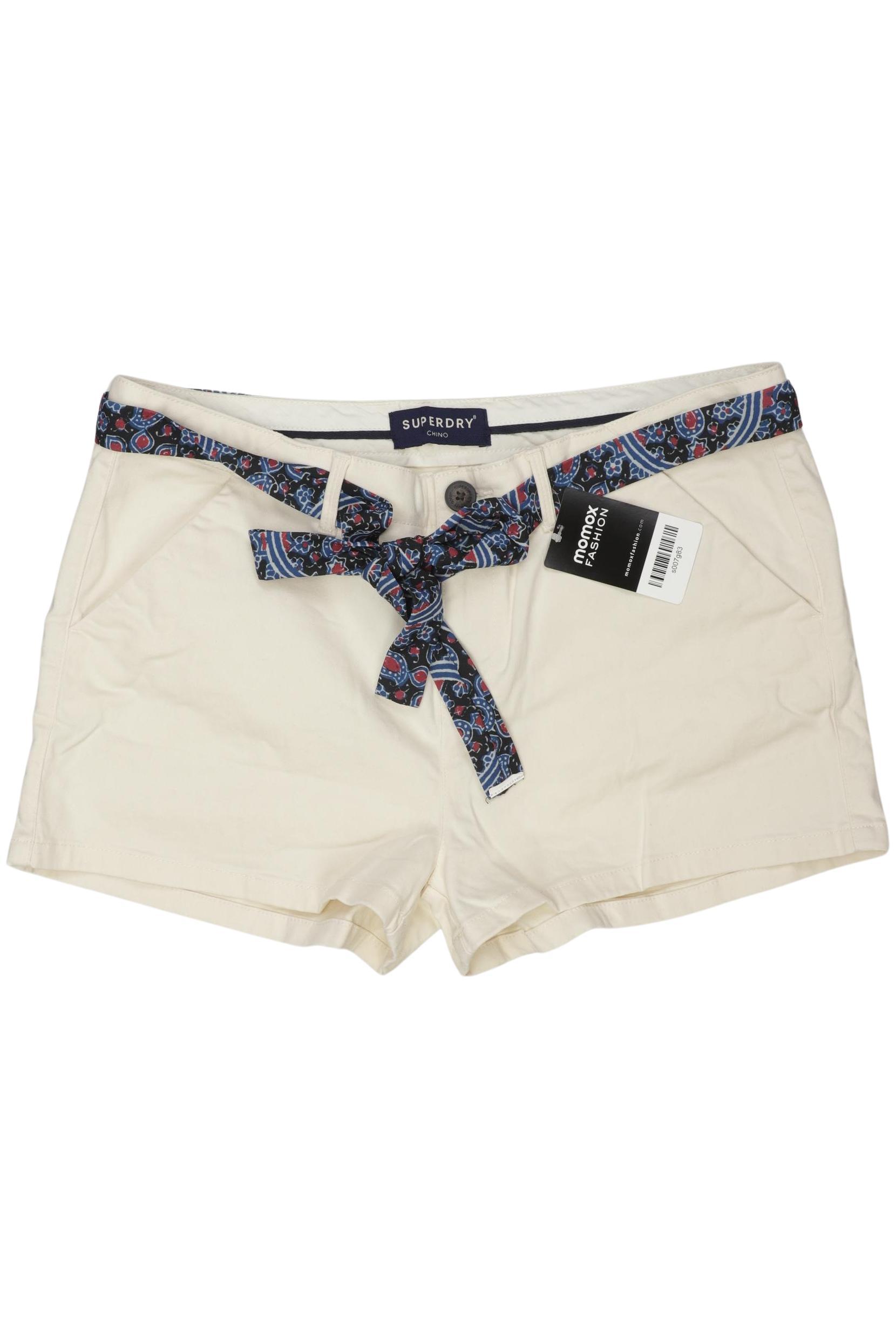 

Superdry Damen Shorts, cremeweiß, Gr. 42