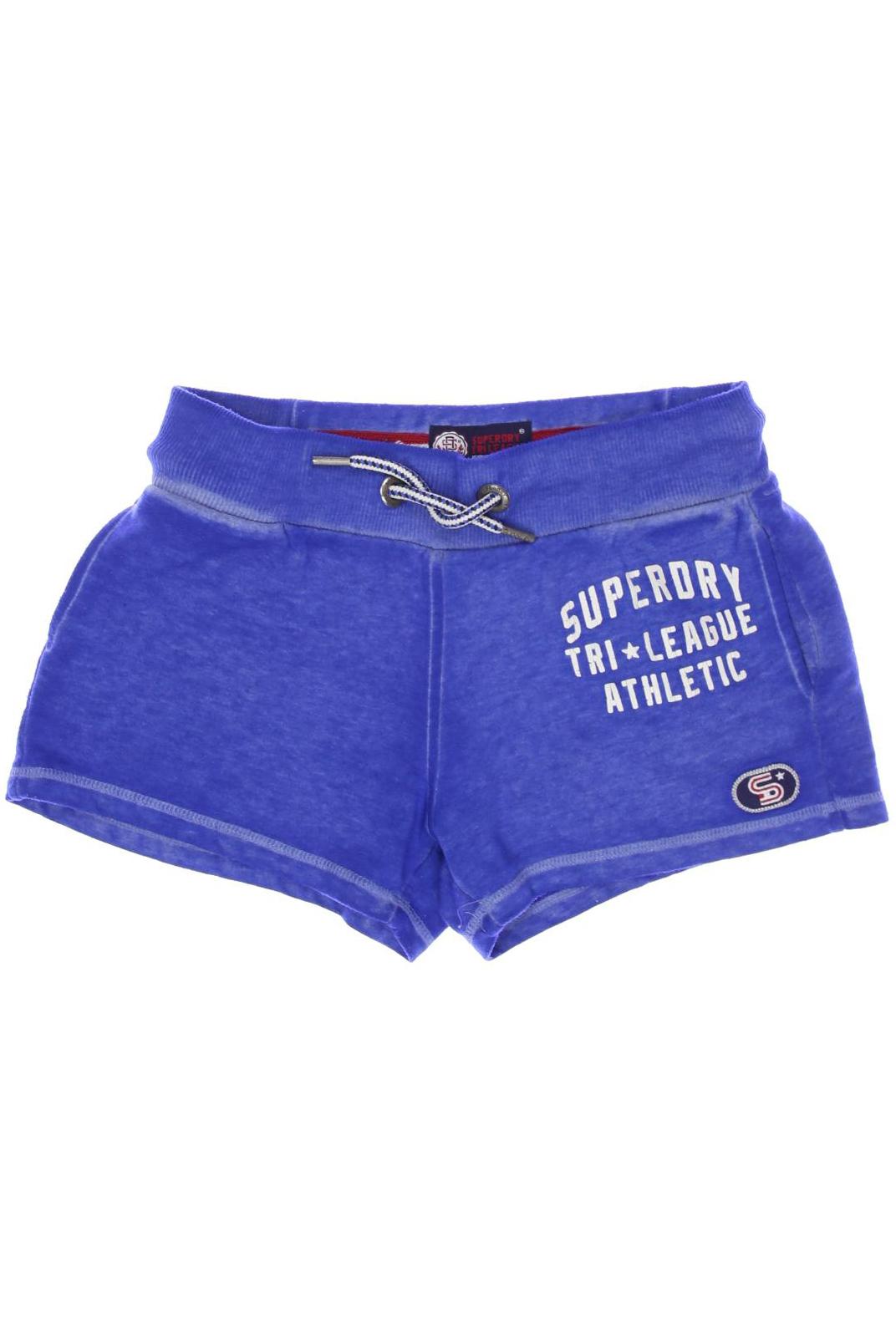 

Superdry Damen Shorts, blau, Gr. 32