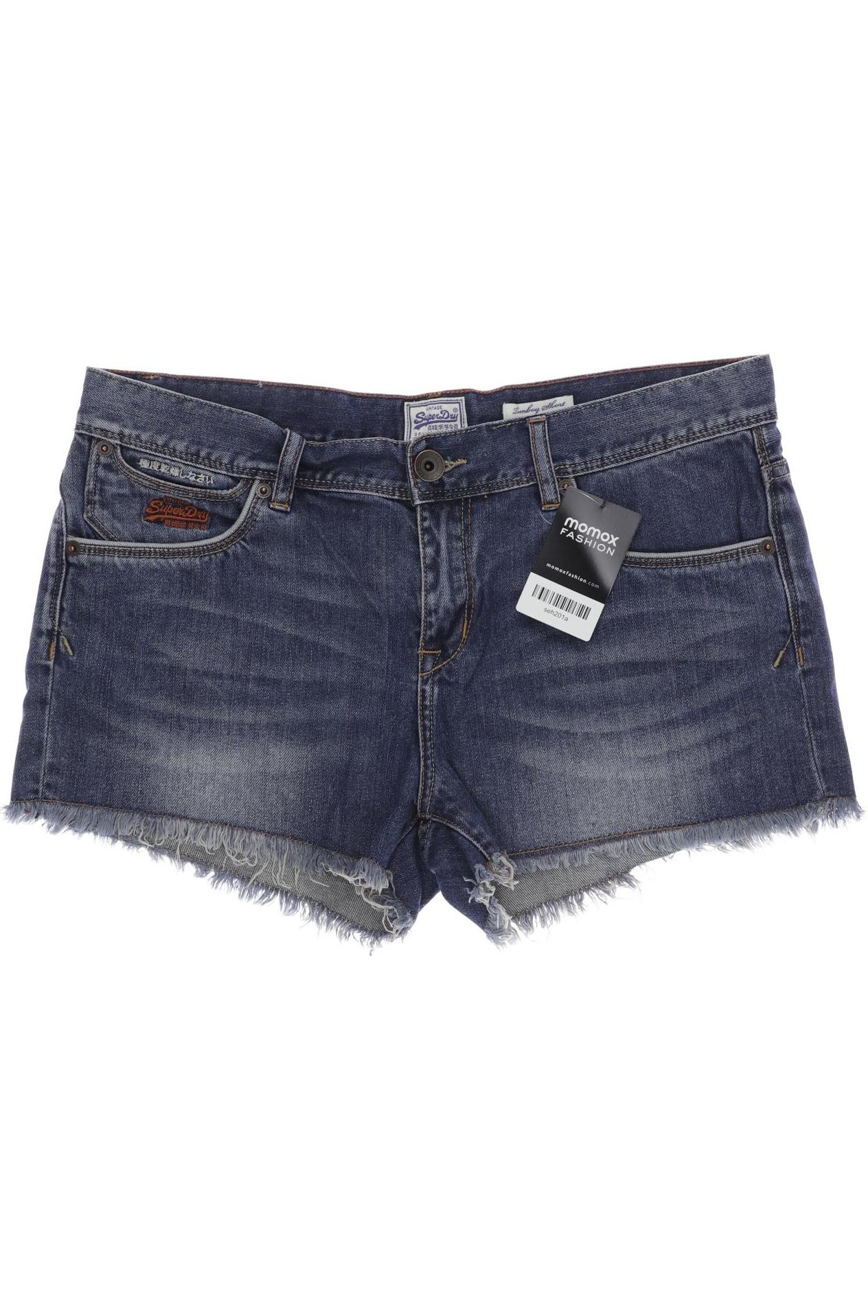 

Superdry Damen Shorts, blau, Gr. 40