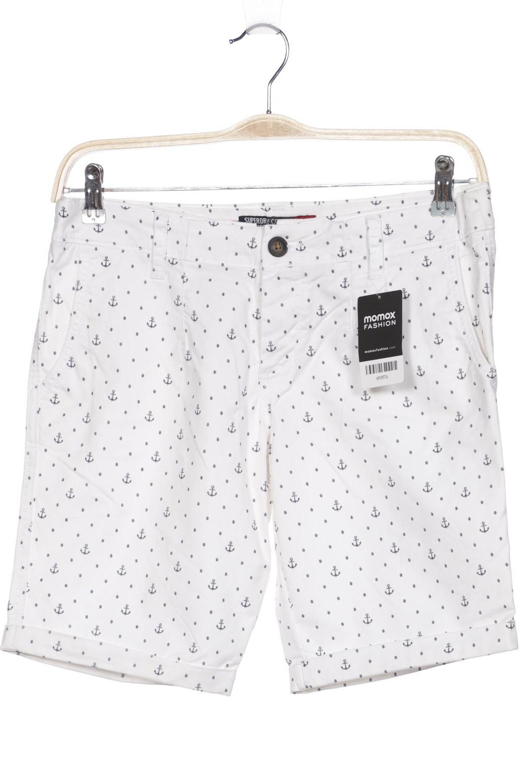 

Superdry Damen Shorts, weiß, Gr. 38