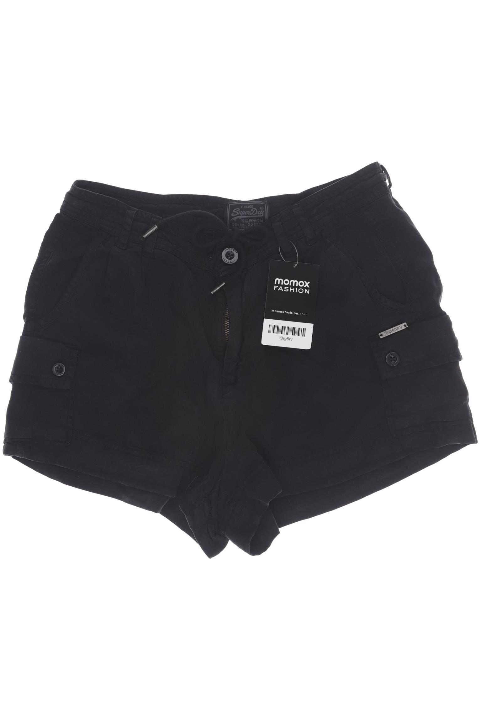 

Superdry Damen Shorts, schwarz