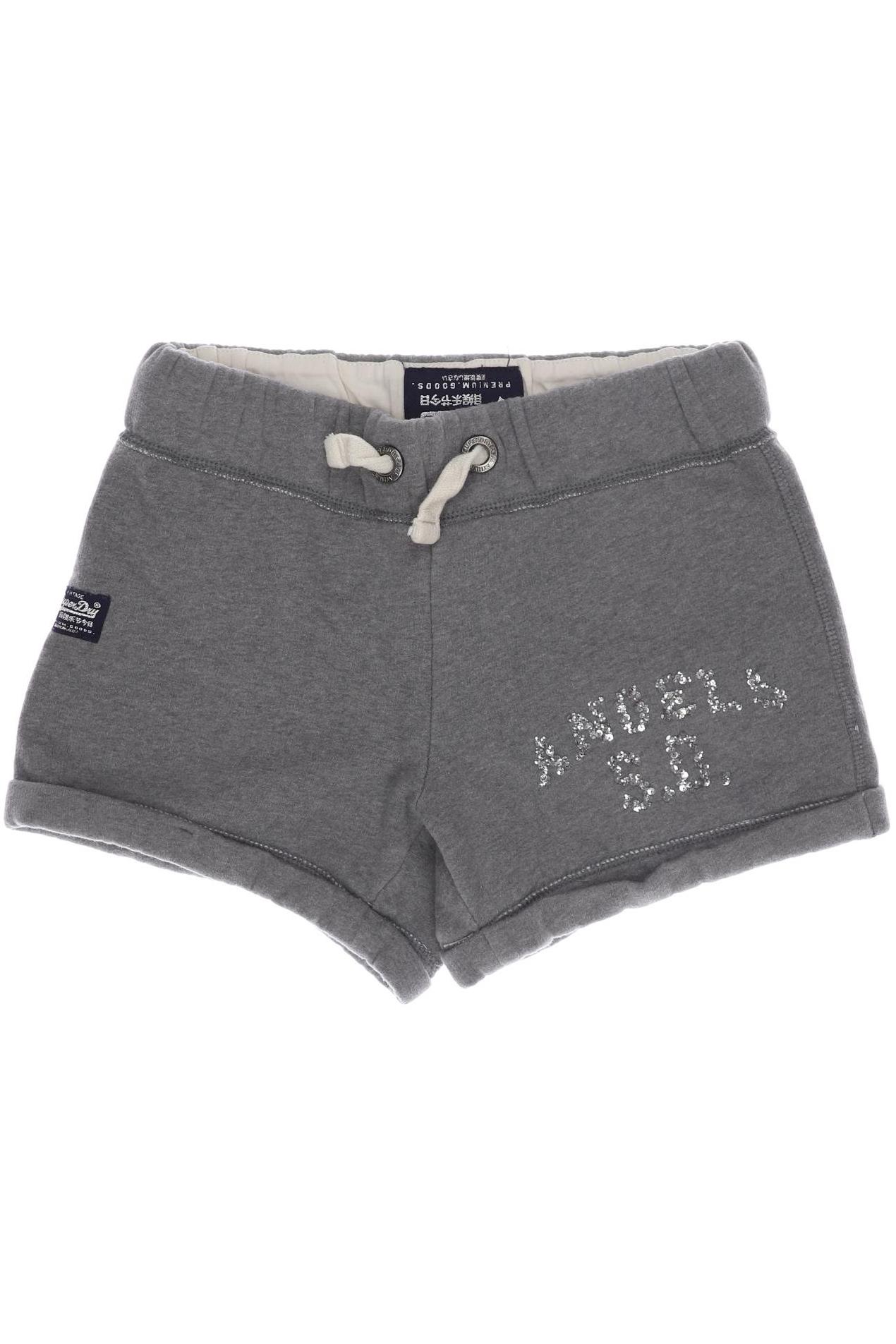

Superdry Damen Shorts, grau, Gr. 36