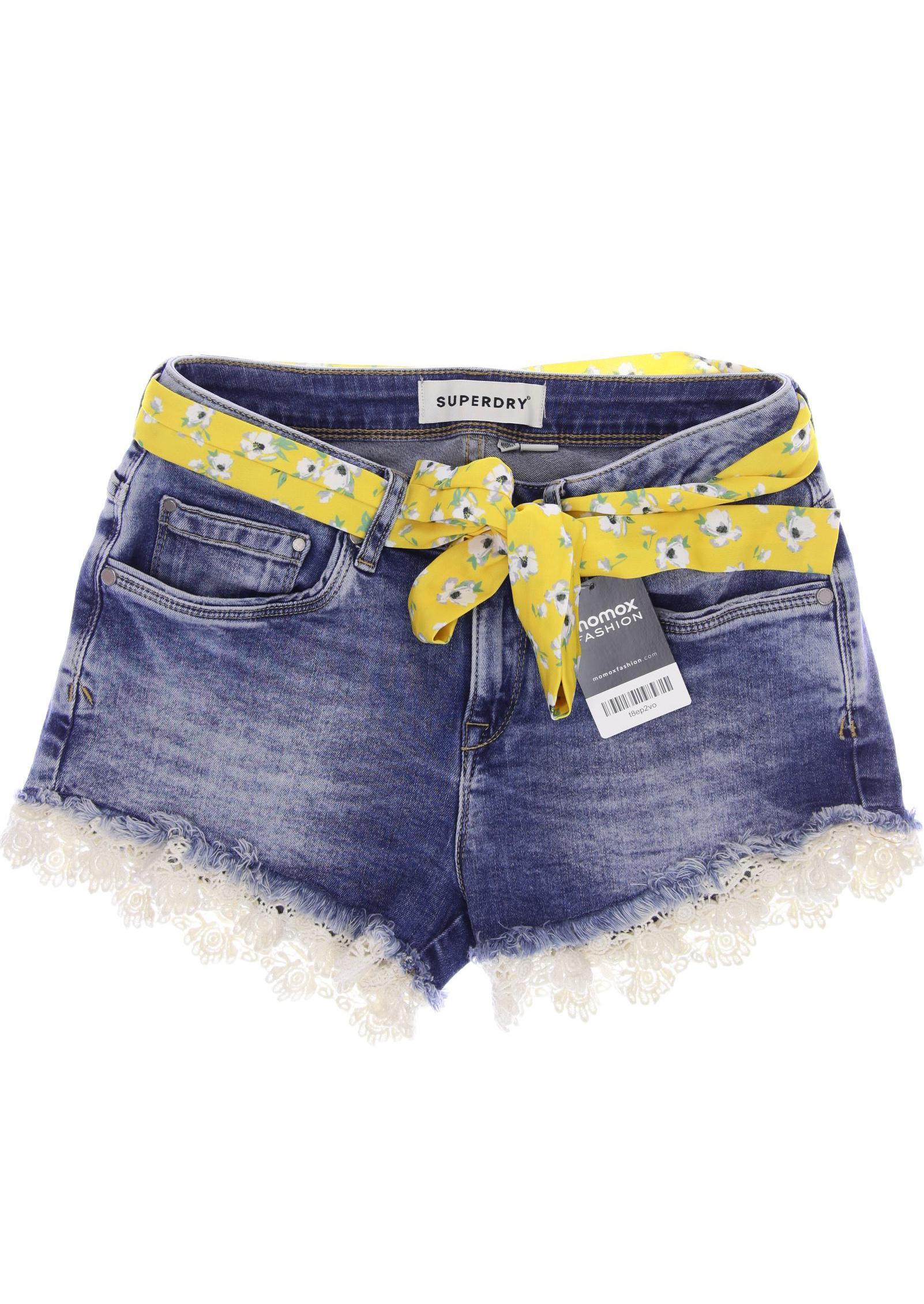 

Superdry Damen Shorts, blau