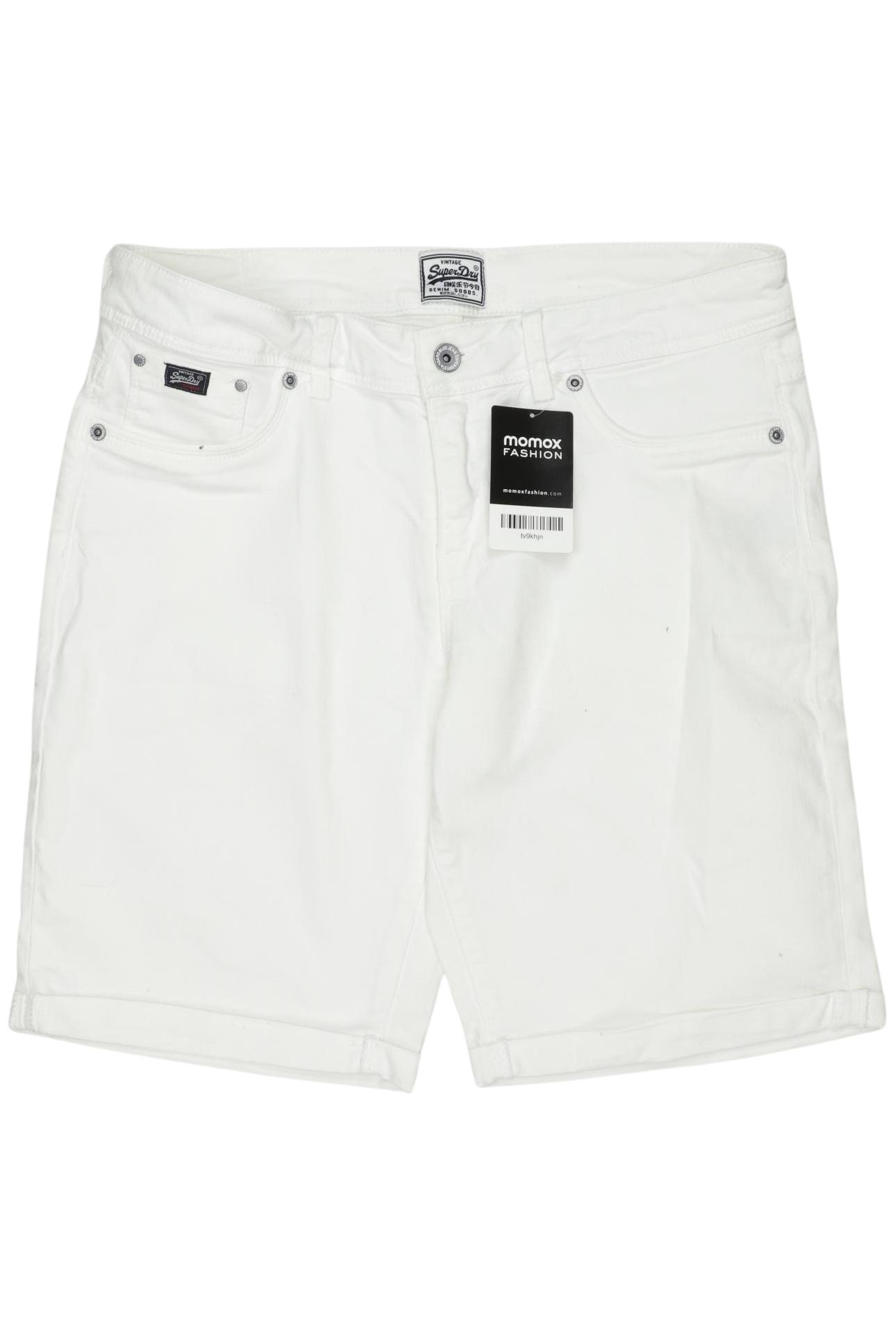 

Superdry Damen Shorts, weiß, Gr. 32