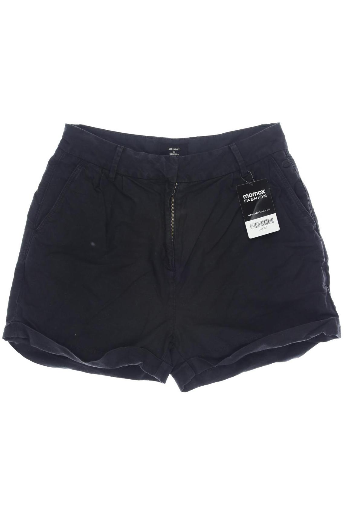 

Superdry Damen Shorts, schwarz, Gr. 38