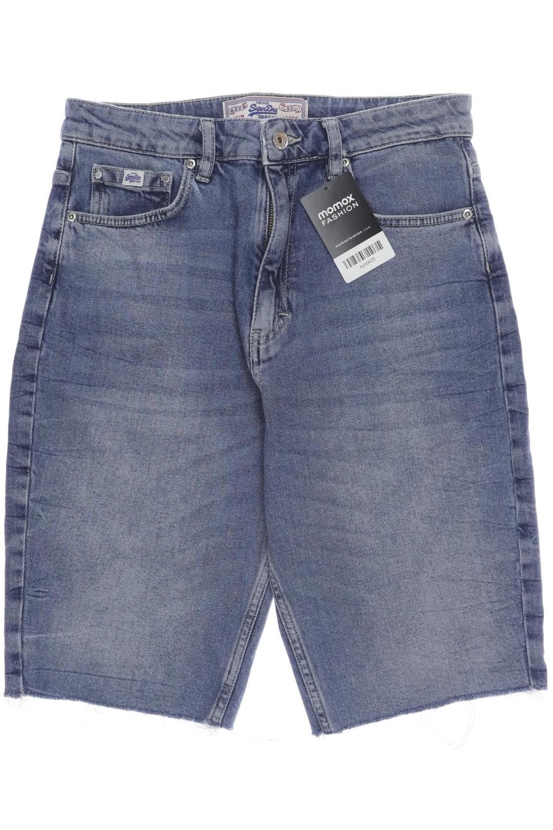 

Superdry Damen Shorts, blau, Gr. 30