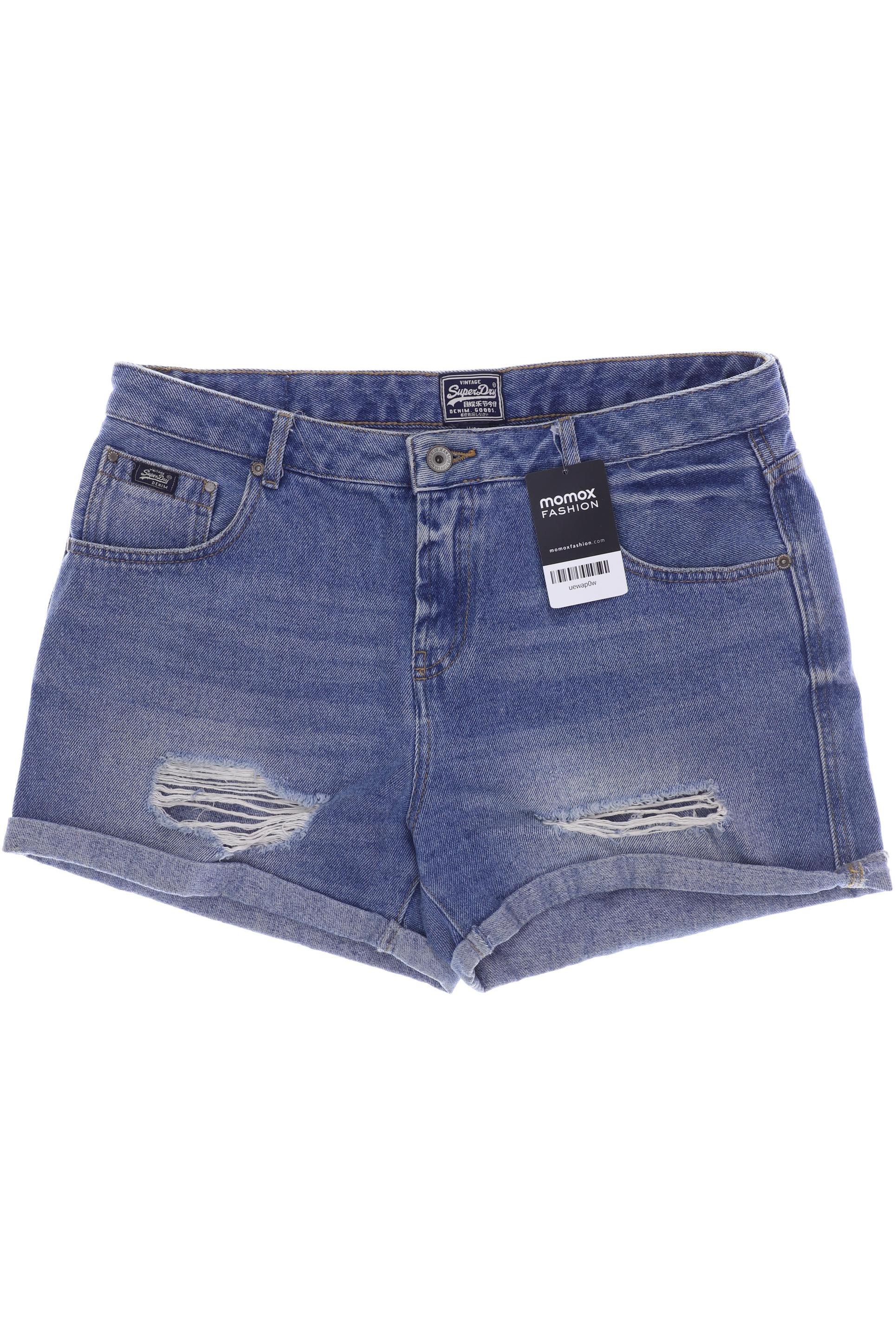 

Superdry Damen Shorts, blau, Gr. 29