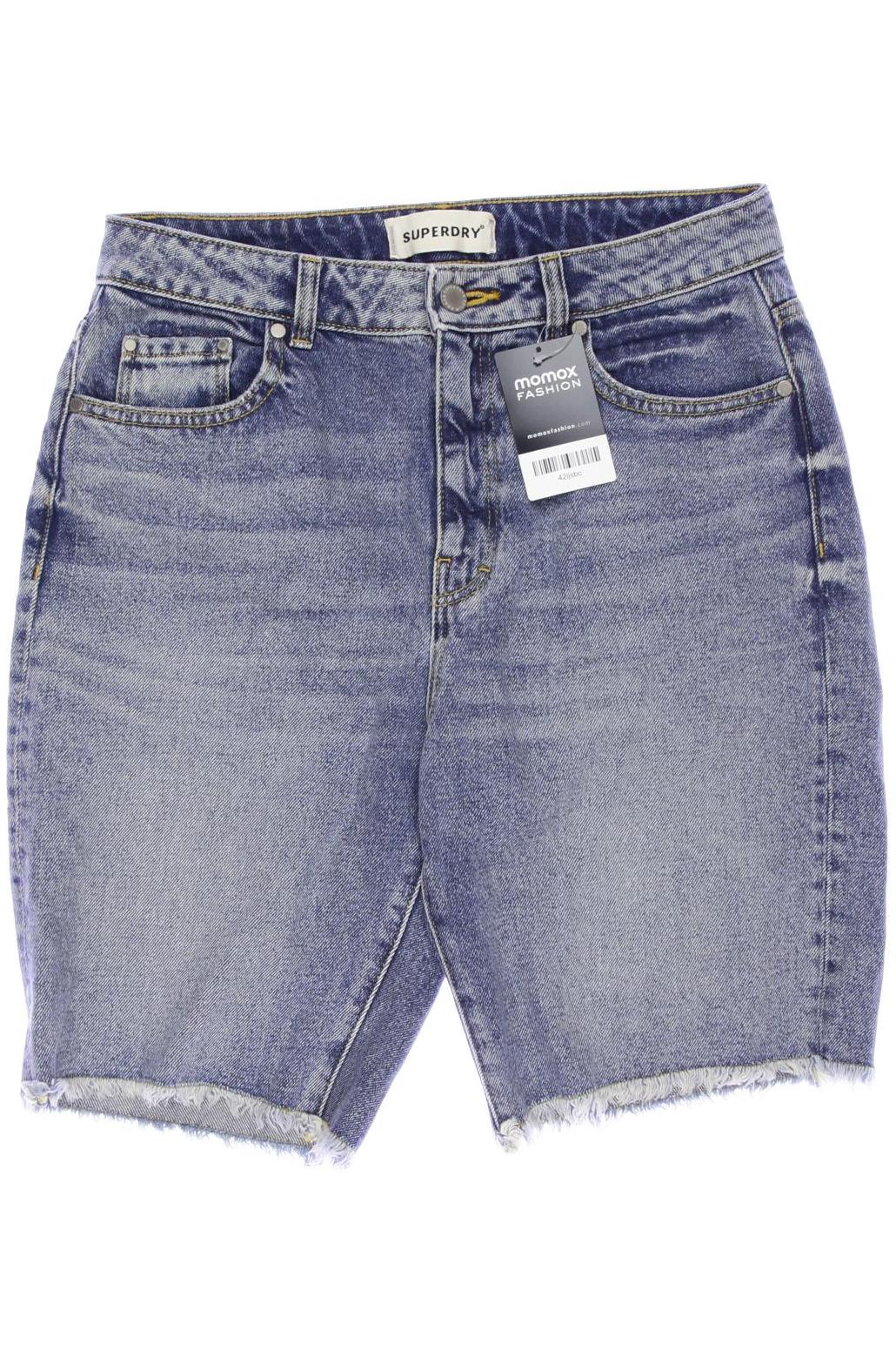 

Superdry Damen Shorts, blau, Gr. 28