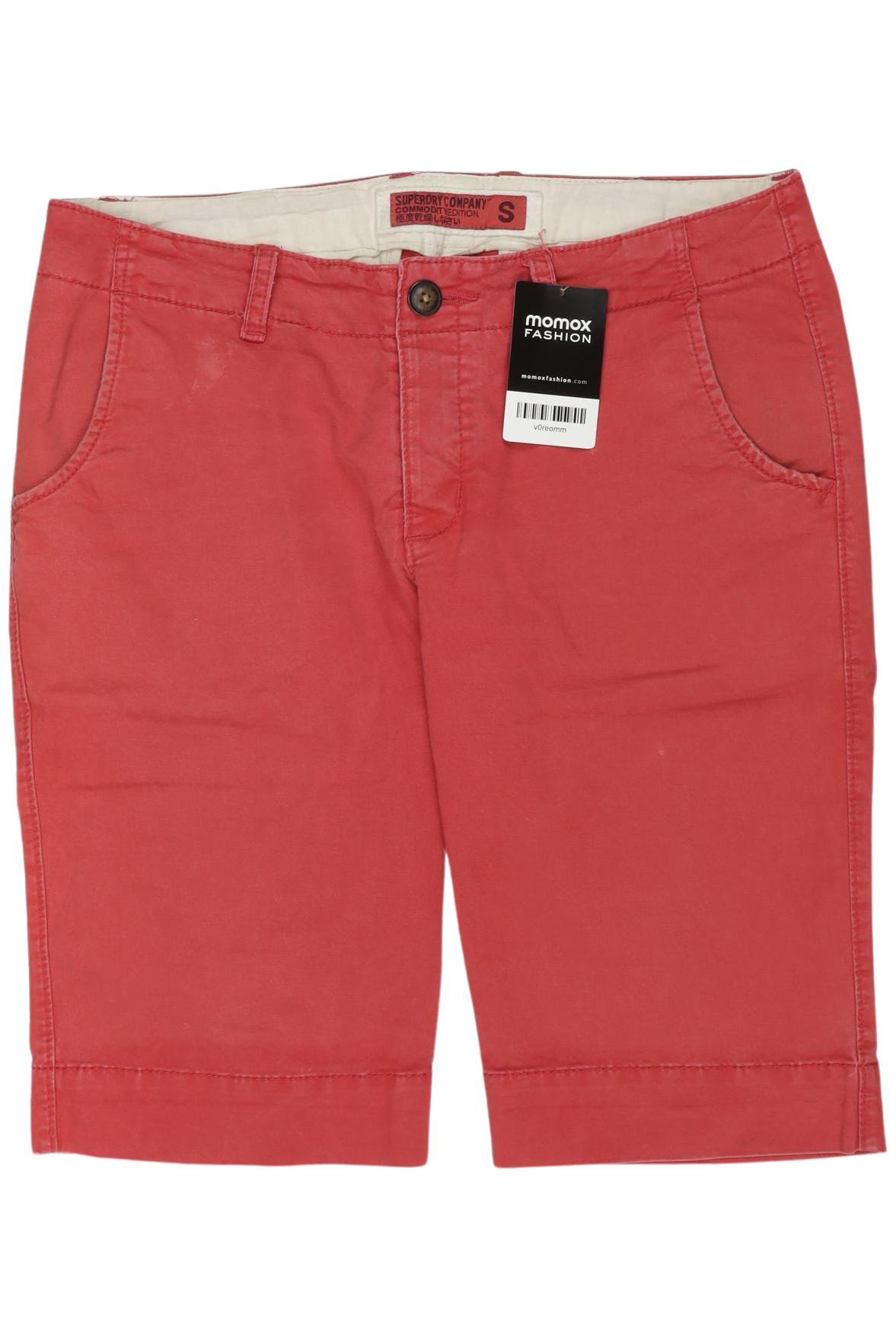 

Superdry Damen Shorts, rot, Gr. 36