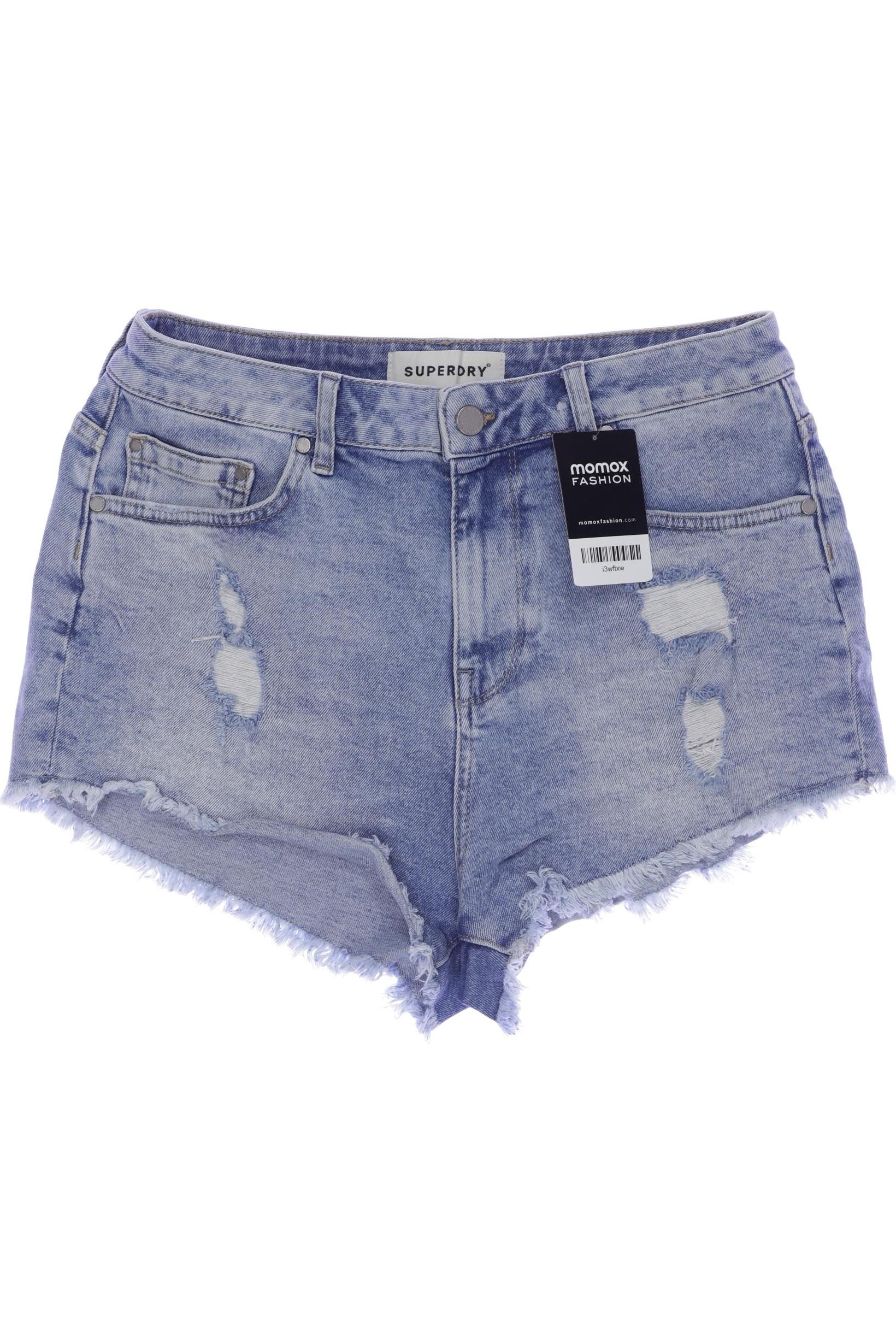 

Superdry Damen Shorts, blau, Gr. 29