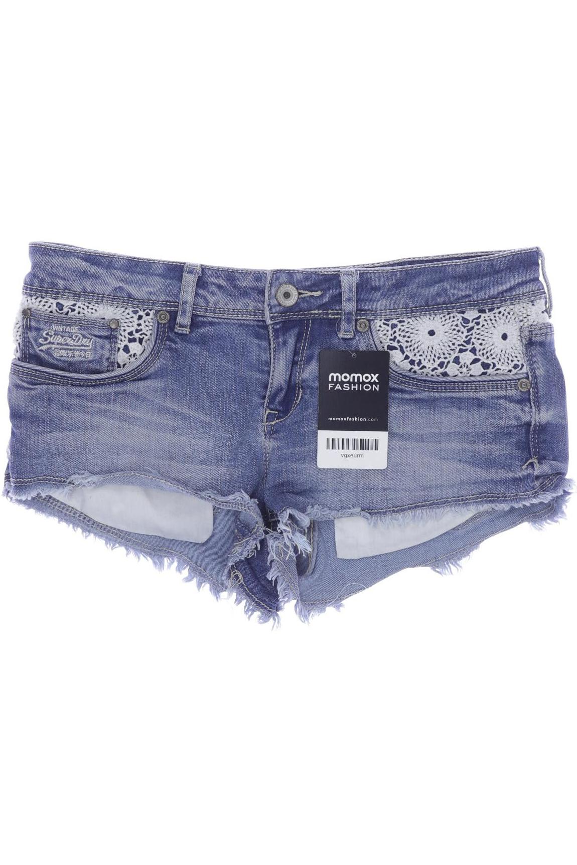 

Superdry Damen Shorts, blau