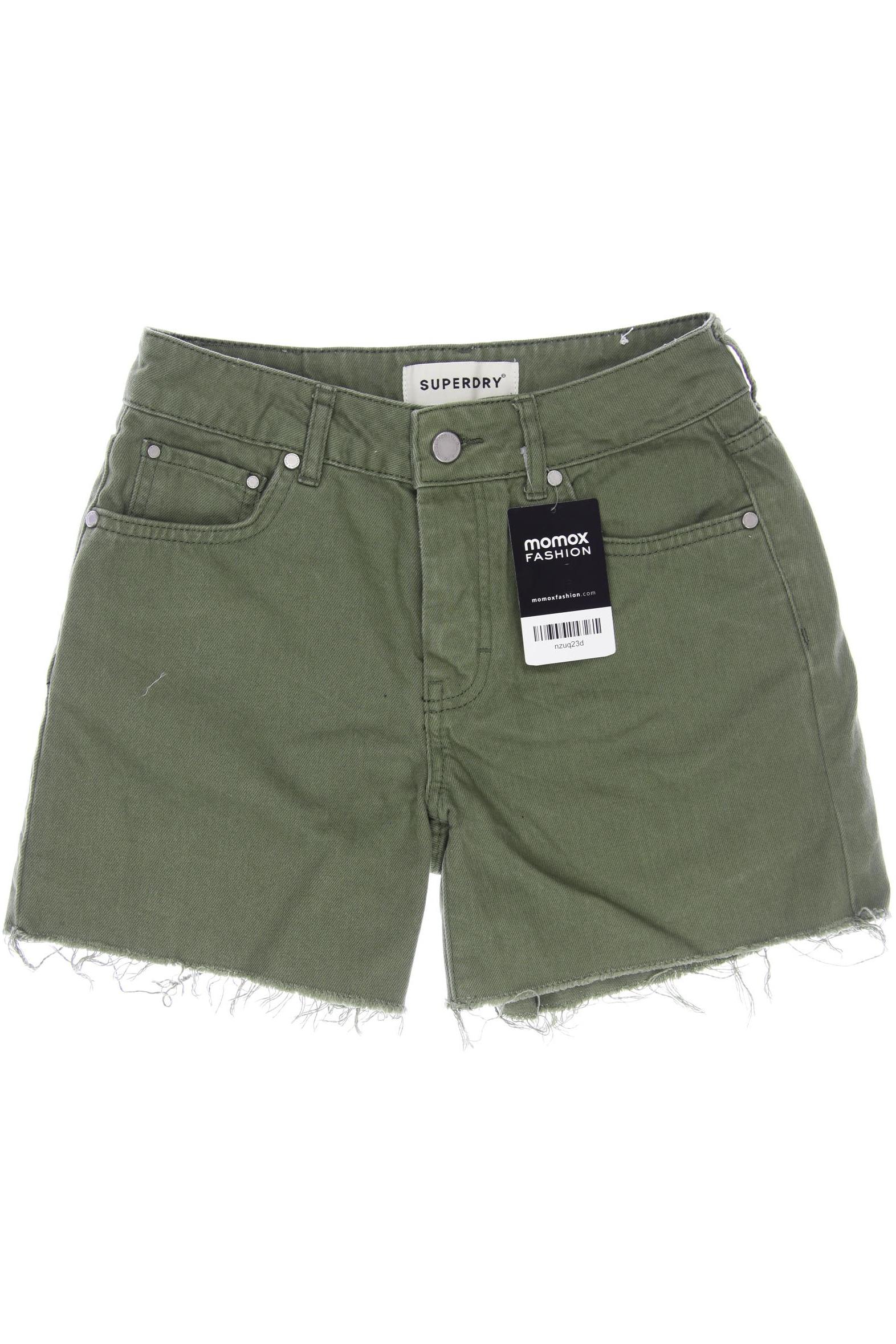 

Superdry Damen Shorts, grün, Gr. 24