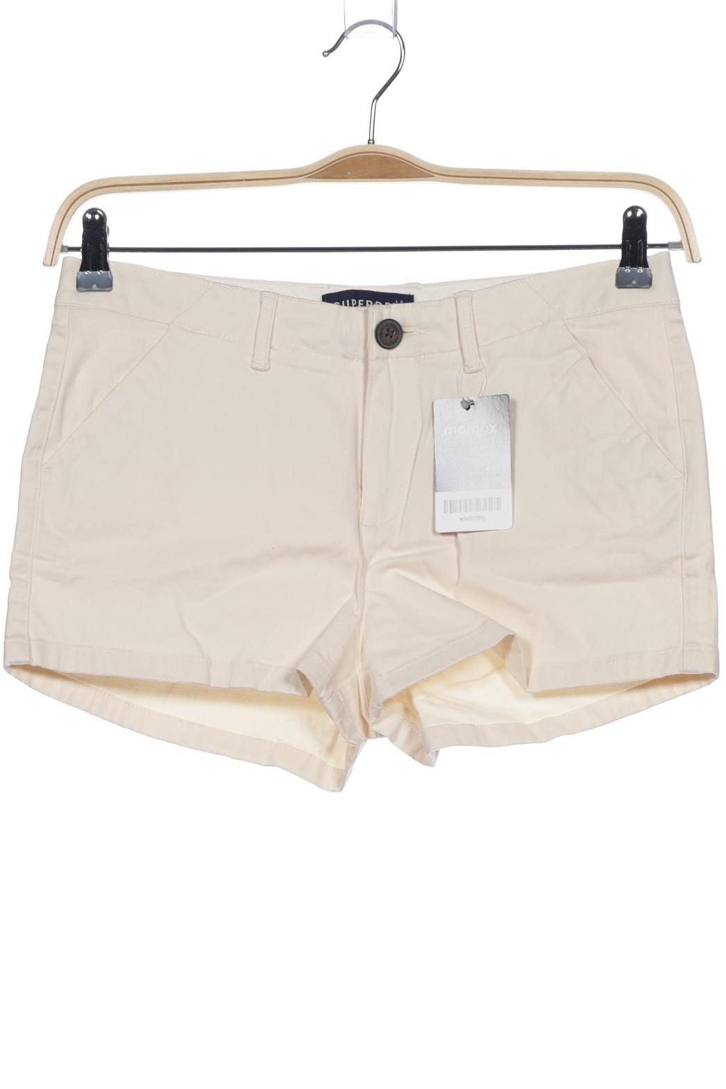 

Superdry Damen Shorts, cremeweiß