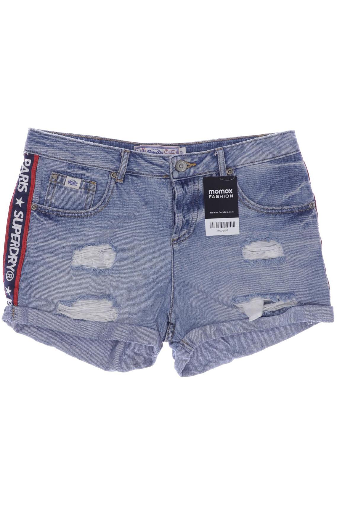 

Superdry Damen Shorts, blau