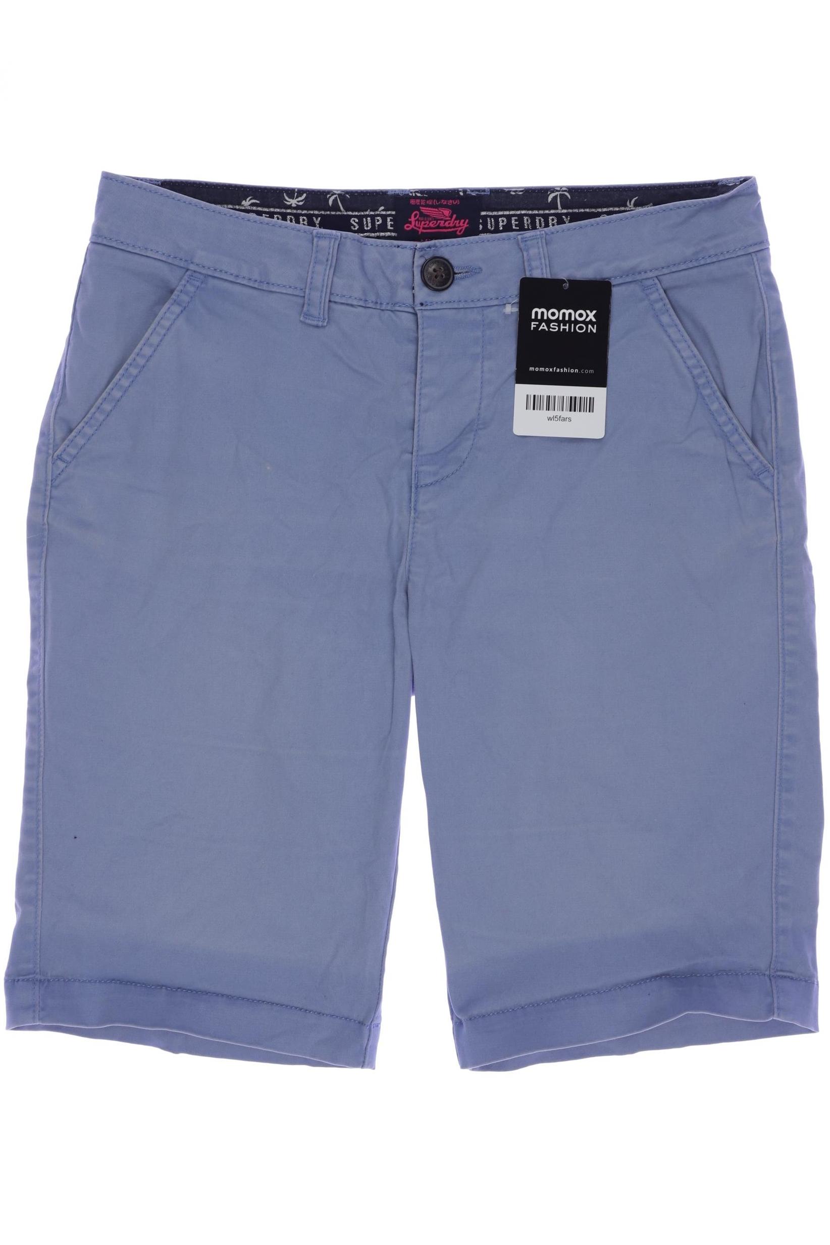 

Superdry Damen Shorts, blau, Gr. 32