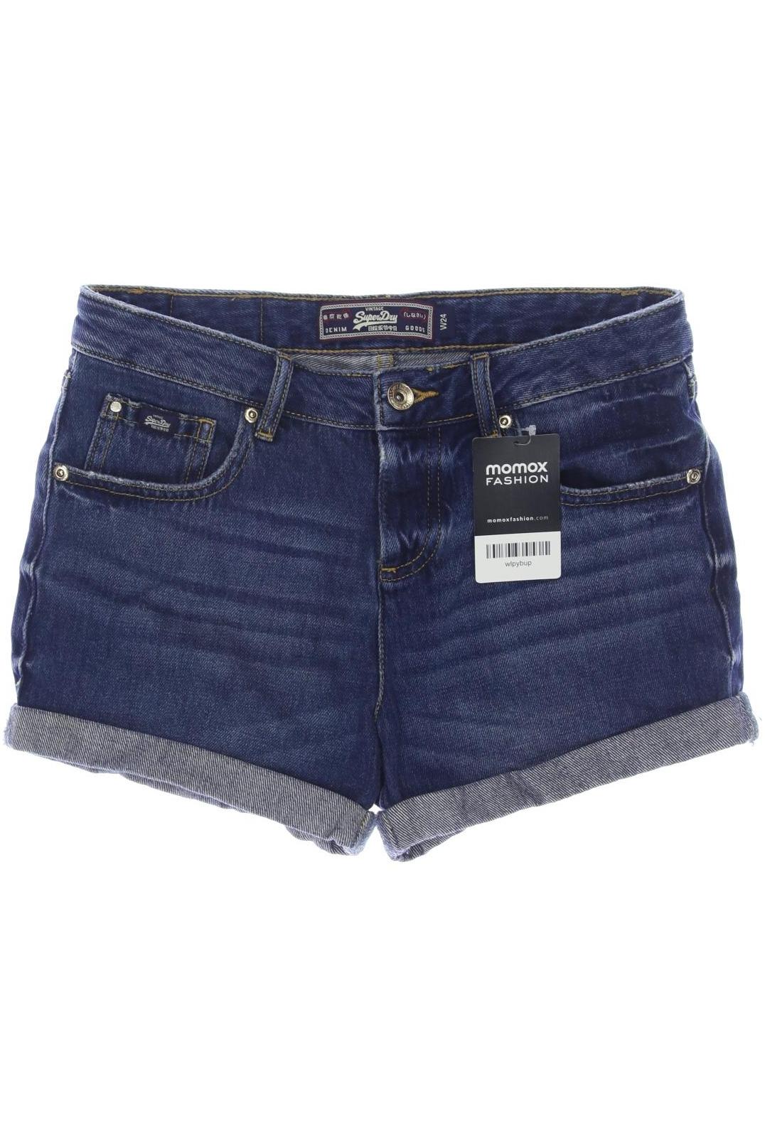 

Superdry Damen Shorts, blau, Gr. 24