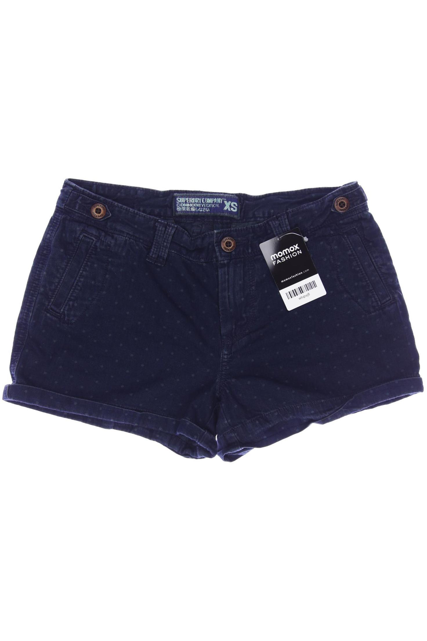 

Superdry Damen Shorts, marineblau, Gr. 34