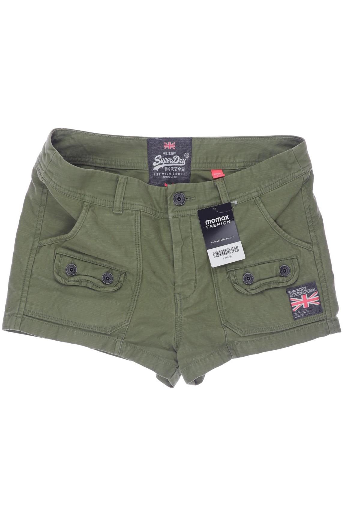 

Superdry Damen Shorts, grün, Gr. 36