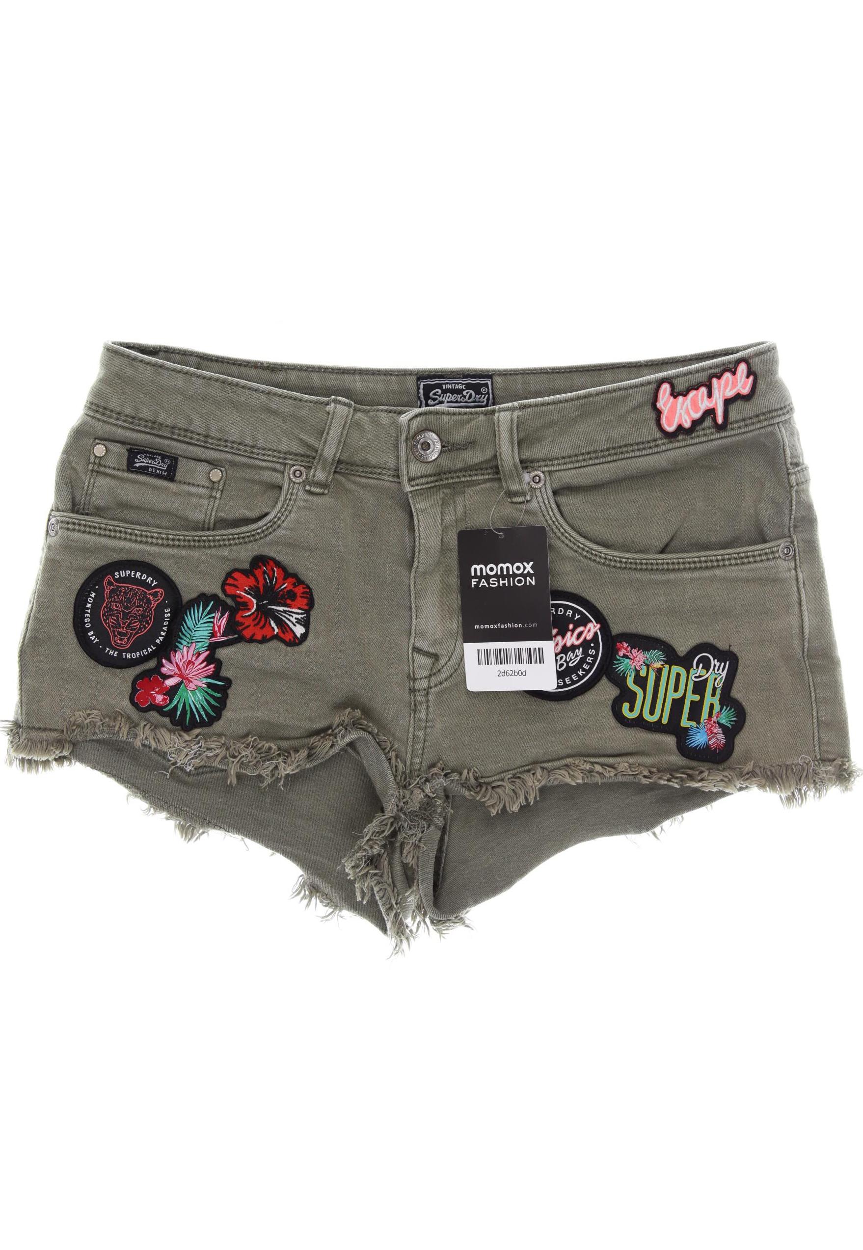

Superdry Damen Shorts, grün