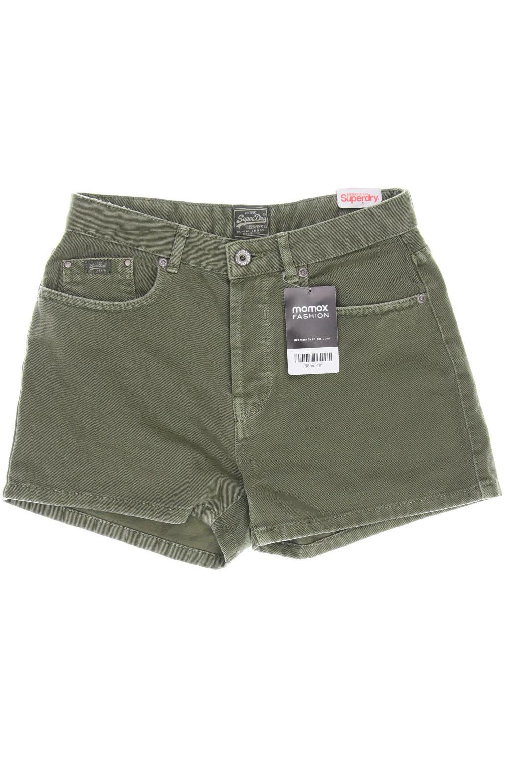 

Superdry Damen Shorts, grün, Gr. 38